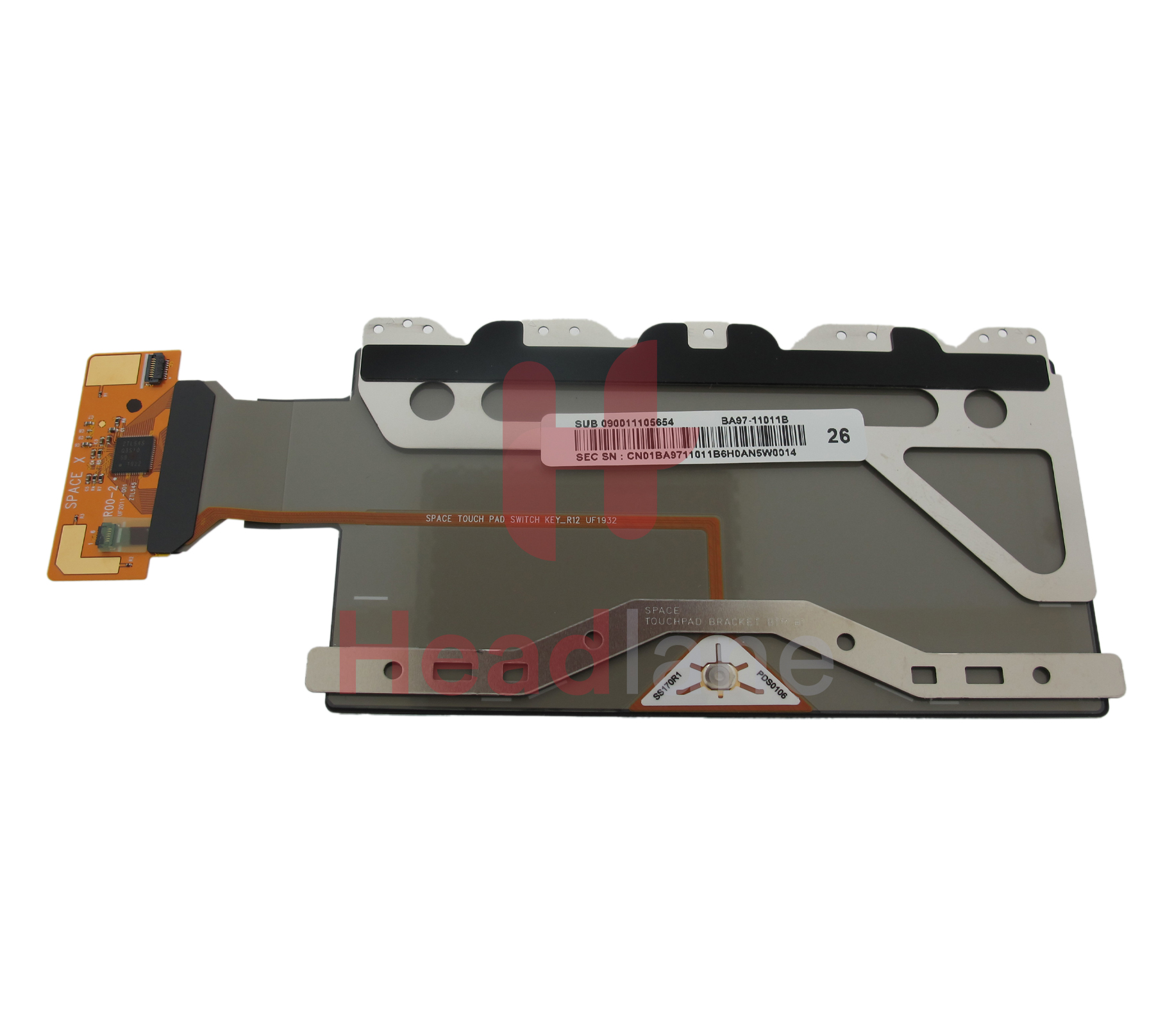 Samsung NP767XCM Galaxy Book S (Intel) Touchpad - Mercury Grey