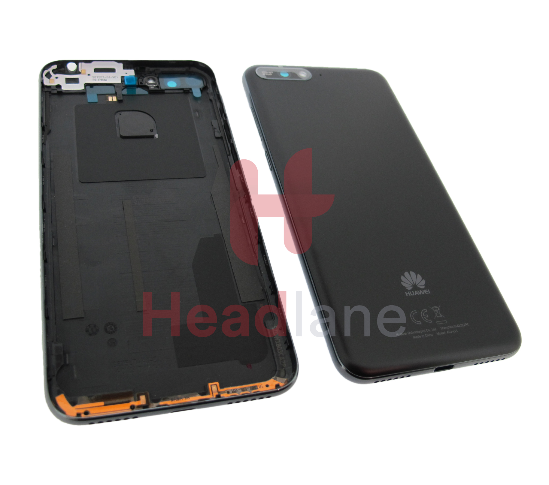 Huawei Y6 (2018) Back / Battery Cover - Black