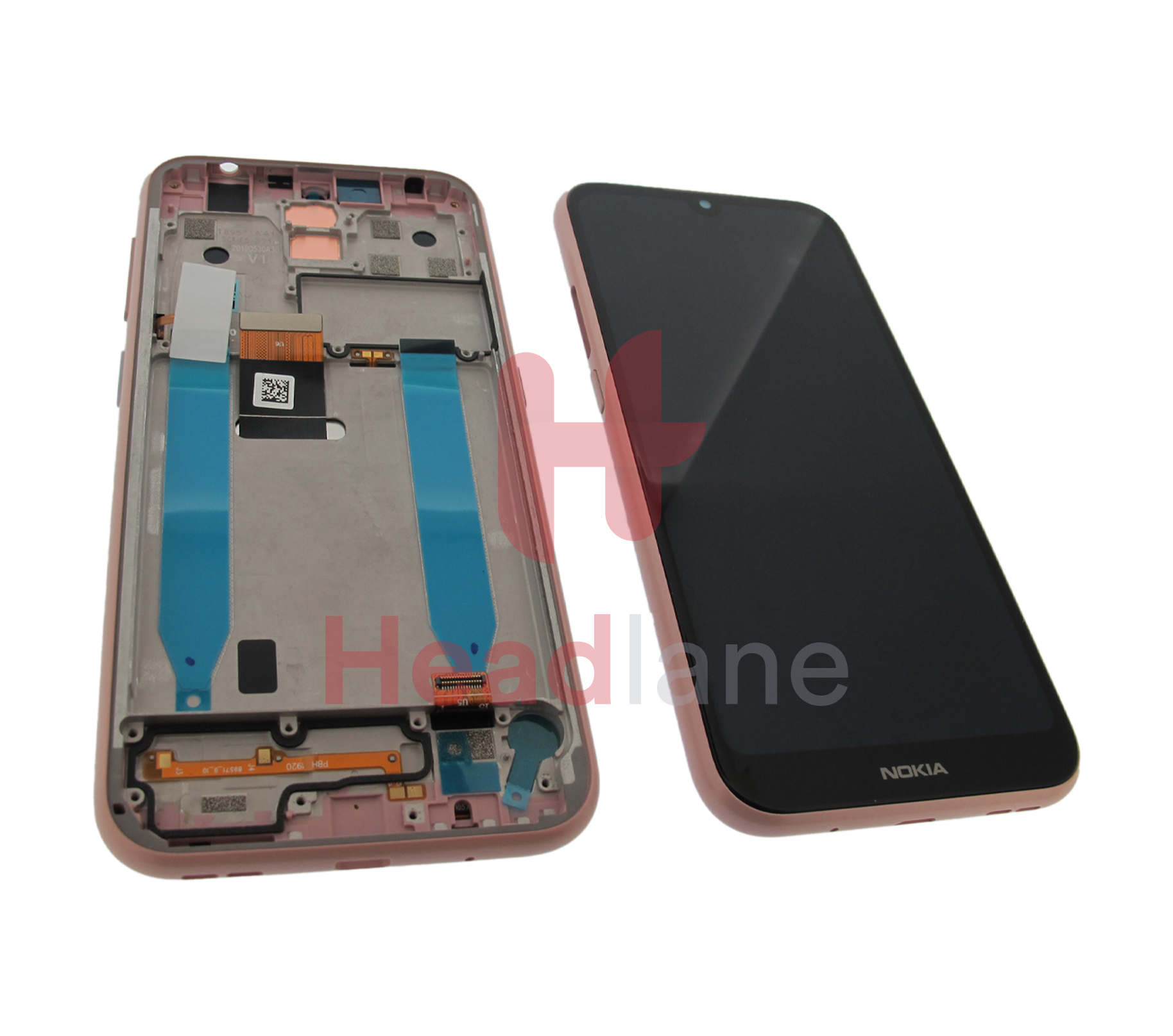 Nokia 4.2 TA-1157, TA-1150 LCD Display / Screen + Touch - Pink