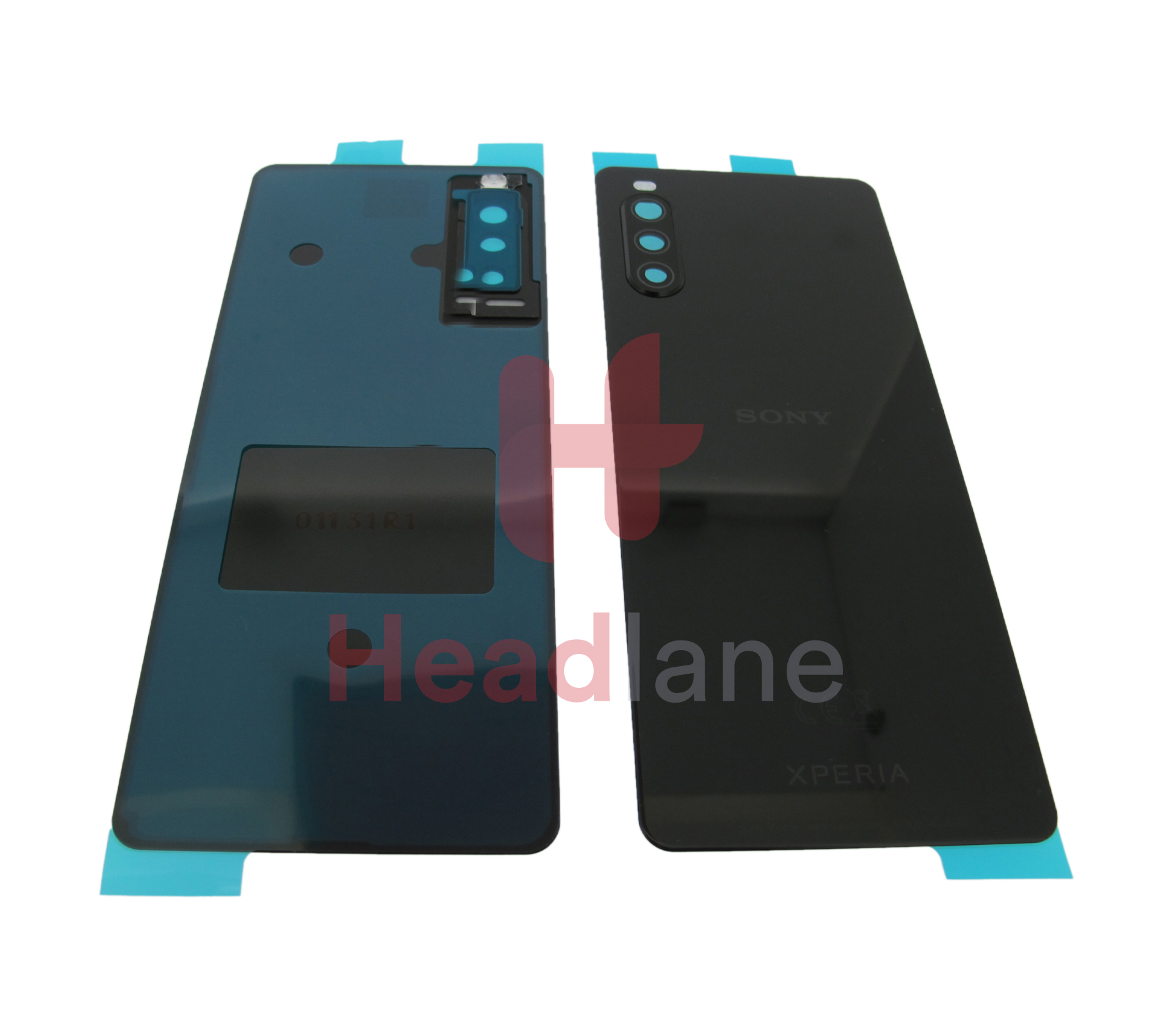 Sony XQ-AU52 - Xperia 10 II Dual PANEL REAR ASSY DS Black