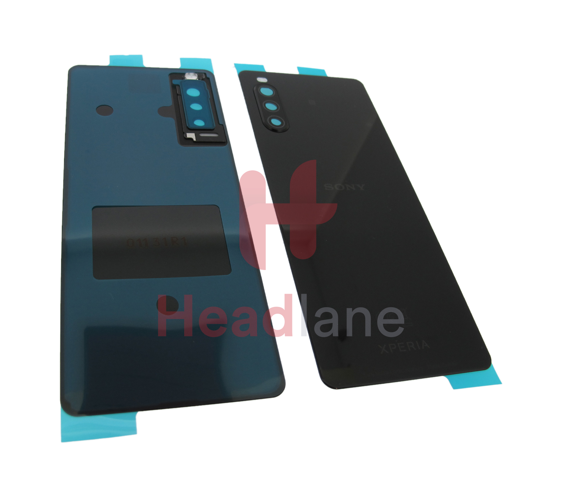 Sony XQ-AU52 - Xperia 10 II Dual PANEL REAR ASSY DS Black