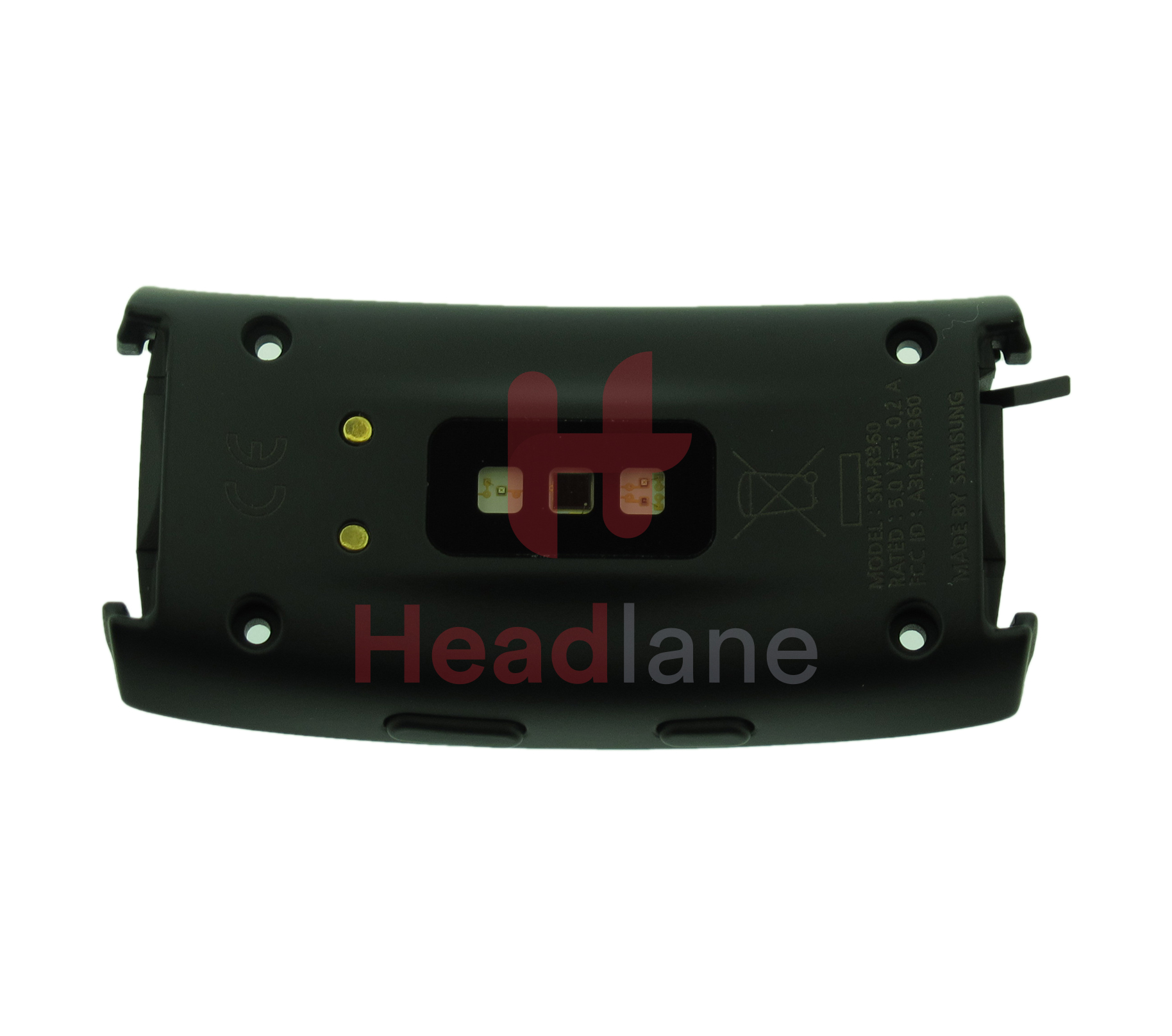 Samsung SM-R360 Gear Fit2 Back Cover - Black