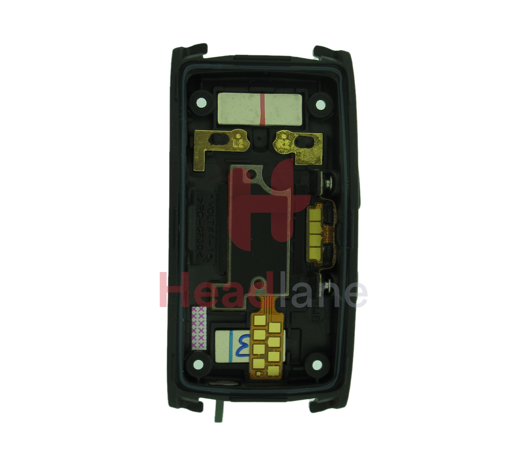 Samsung SM-R360 Gear Fit2 Back Cover - Black