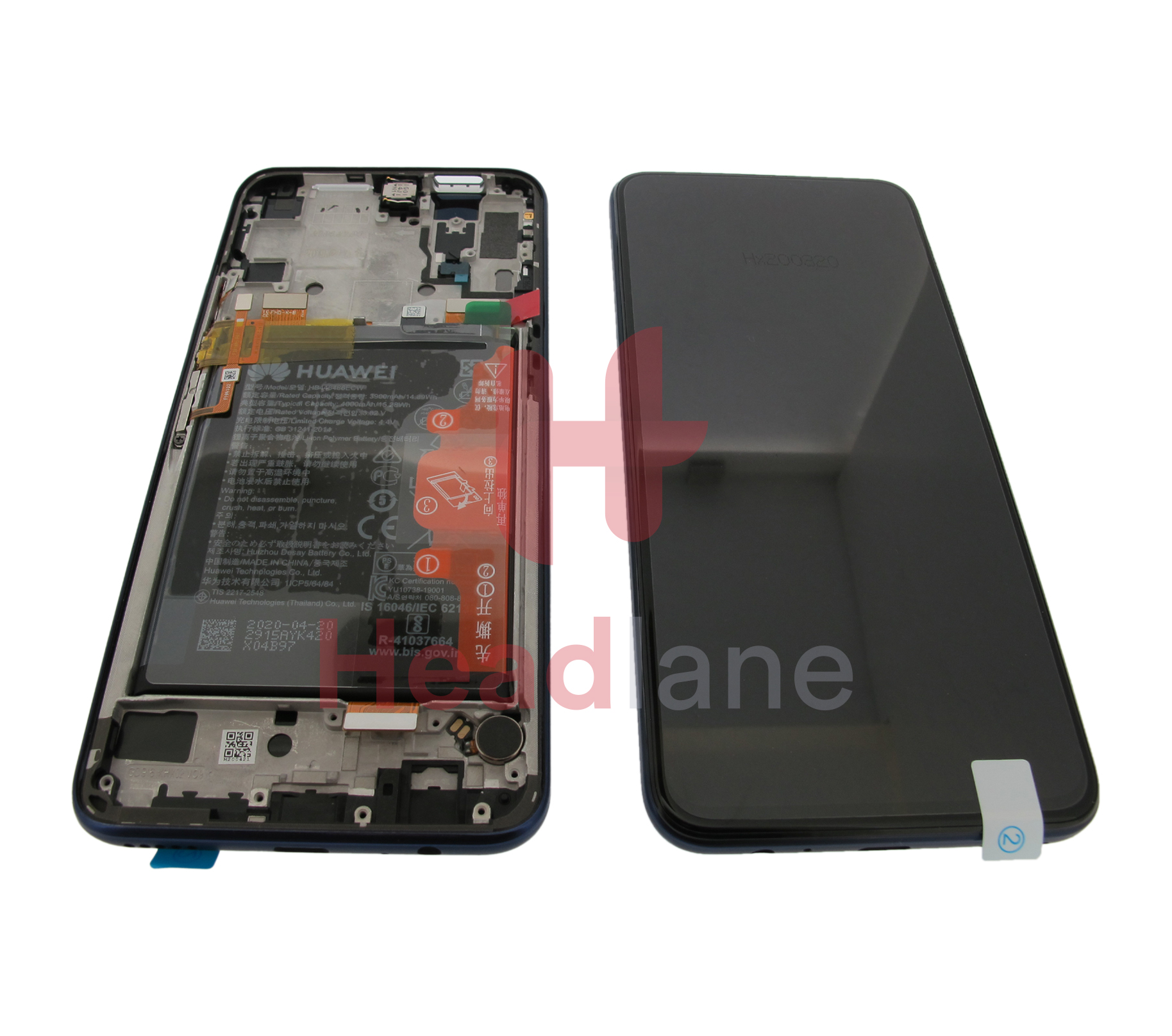 Huawei Honor 9X Pro LCD Display / Screen + Touch + Battery - Purple