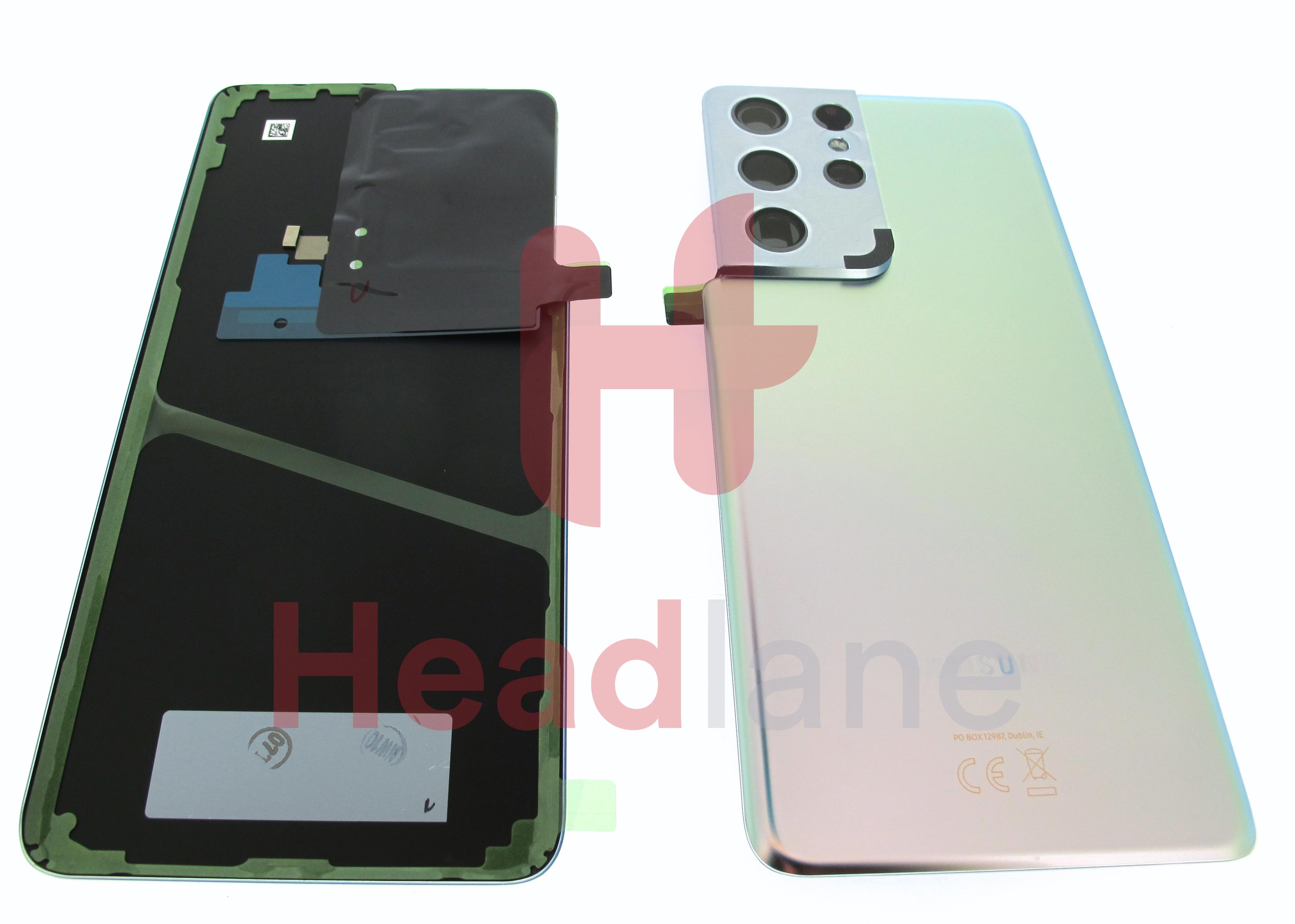 Samsung SM-G998 Galaxy S21 Ultra 5G Back / Battery Cover - Phantom Silver