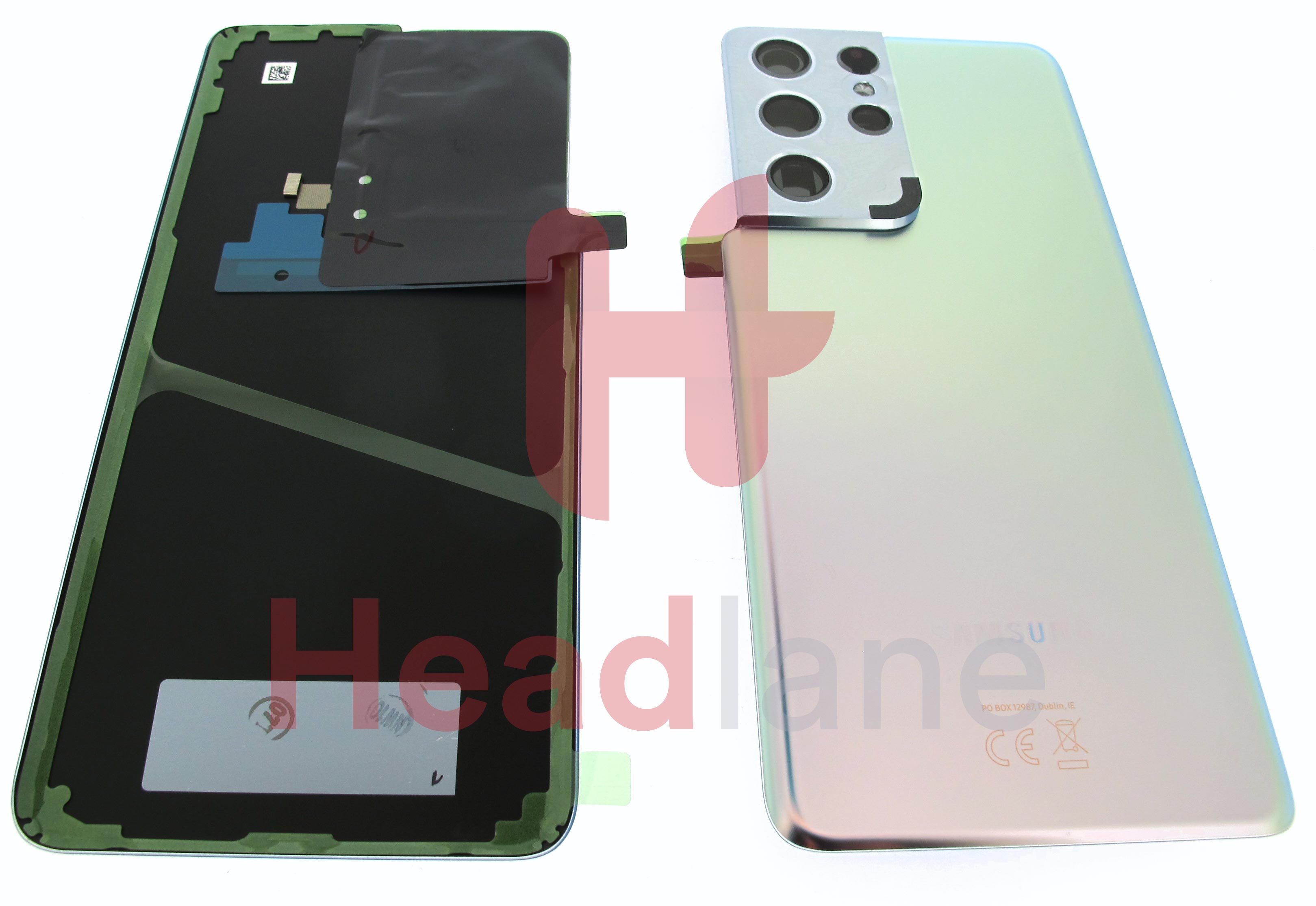 Samsung SM-G998 Galaxy S21 Ultra 5G Back / Battery Cover - Phantom Silver