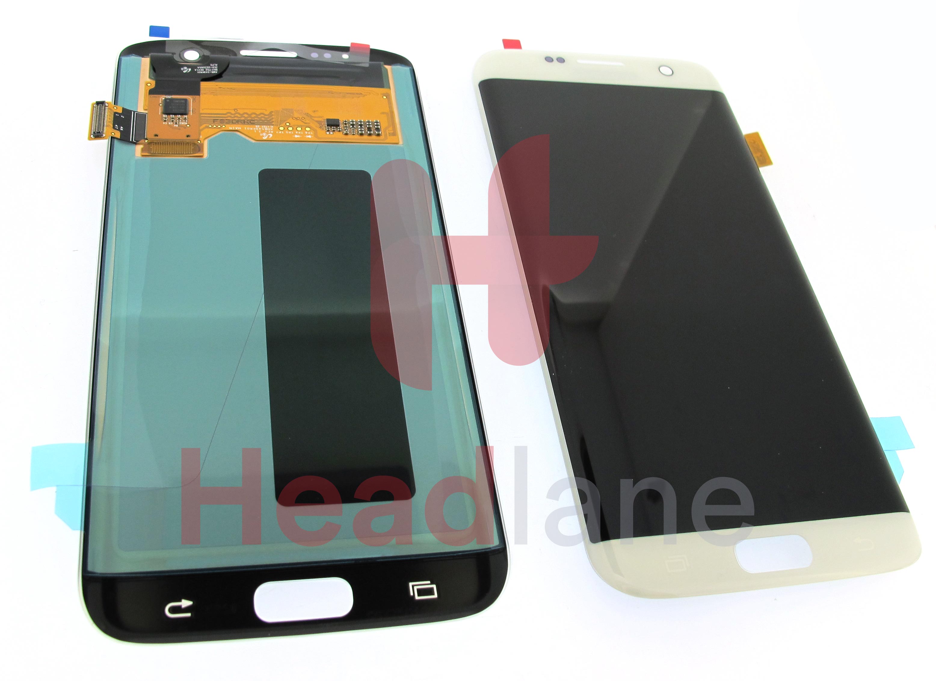 Samsung SM-G935 Galaxy S7 Edge LCD Display / Screen + Touch - White (No Frame)