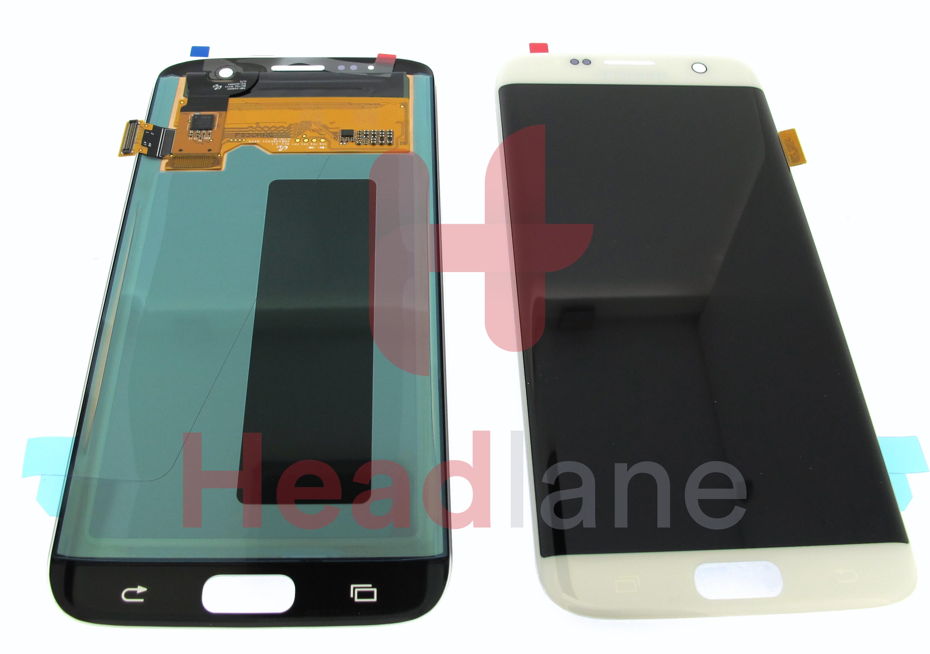 Samsung SM-G935 Galaxy S7 Edge LCD Display / Screen + Touch - White (No Frame)