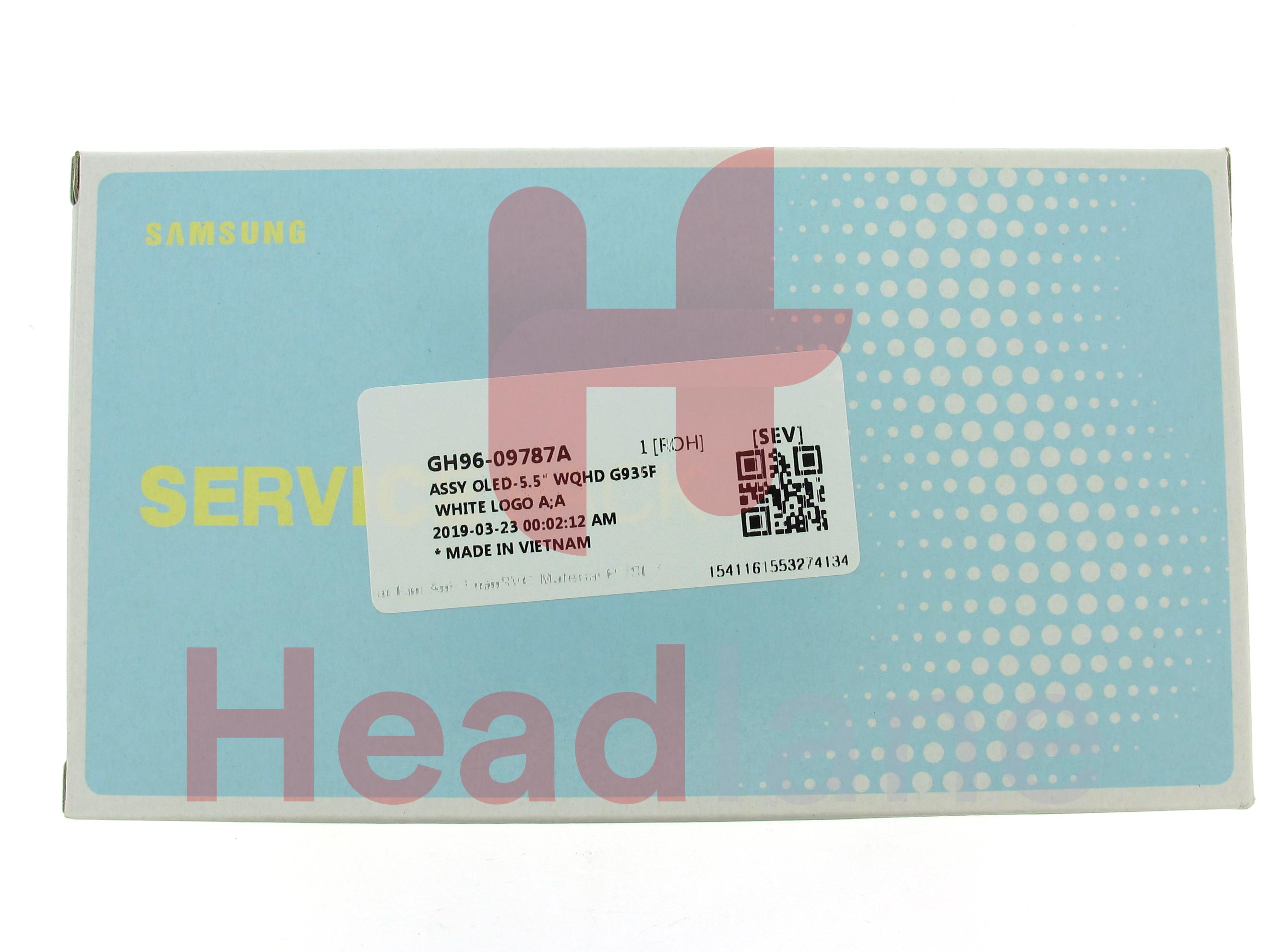 Samsung SM-G935 Galaxy S7 Edge LCD Display / Screen + Touch - White (No Frame)