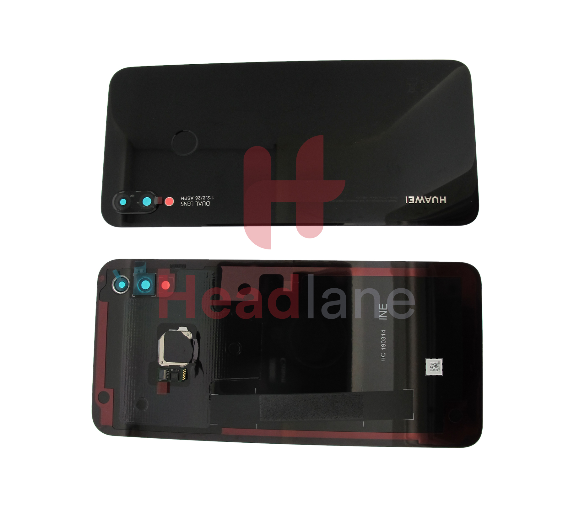 Huawei Nova 3i Back / Battery Cover - Black