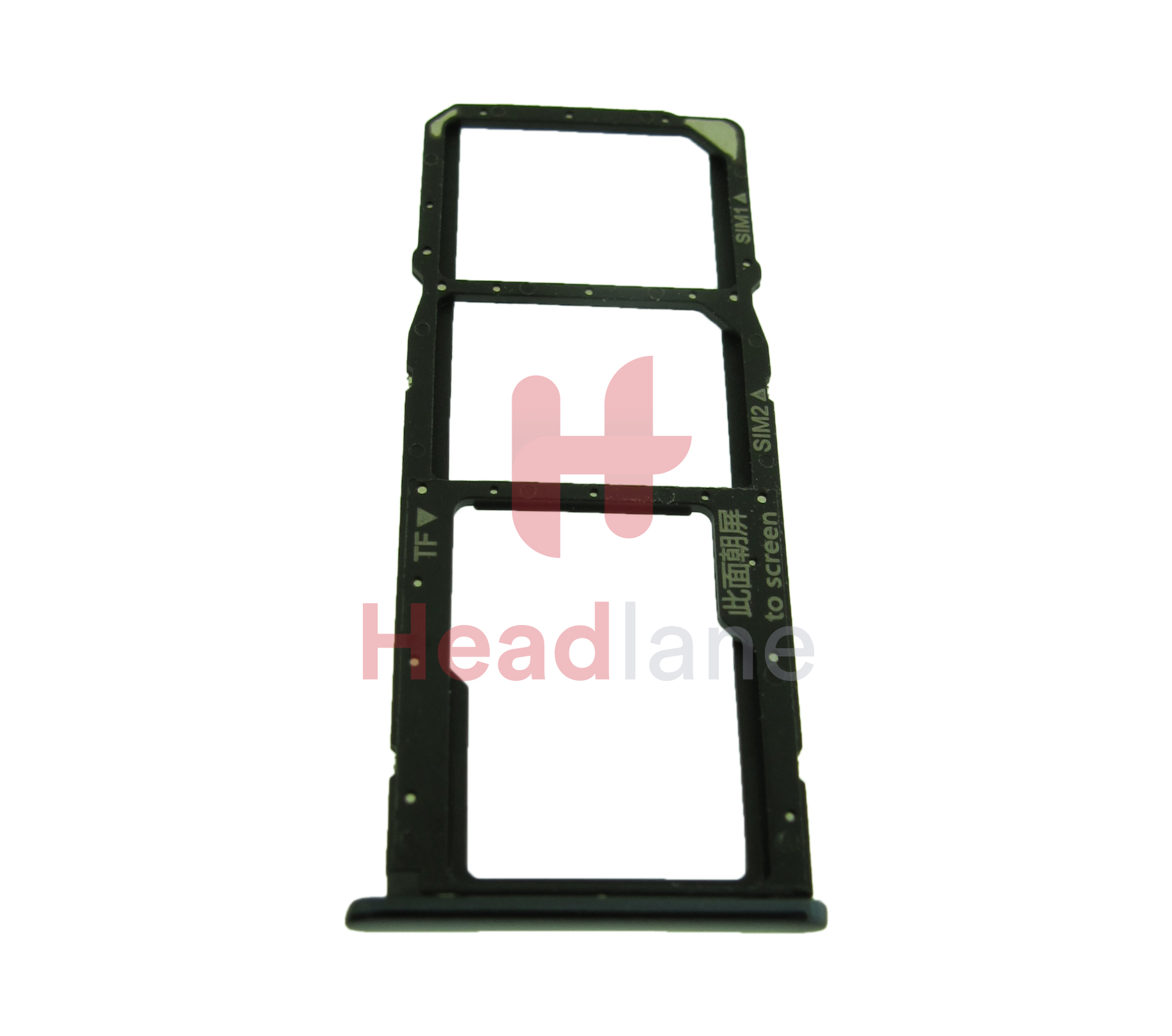 Huawei Y7 (2018) 3 in 1 SIM Card Tray - Black