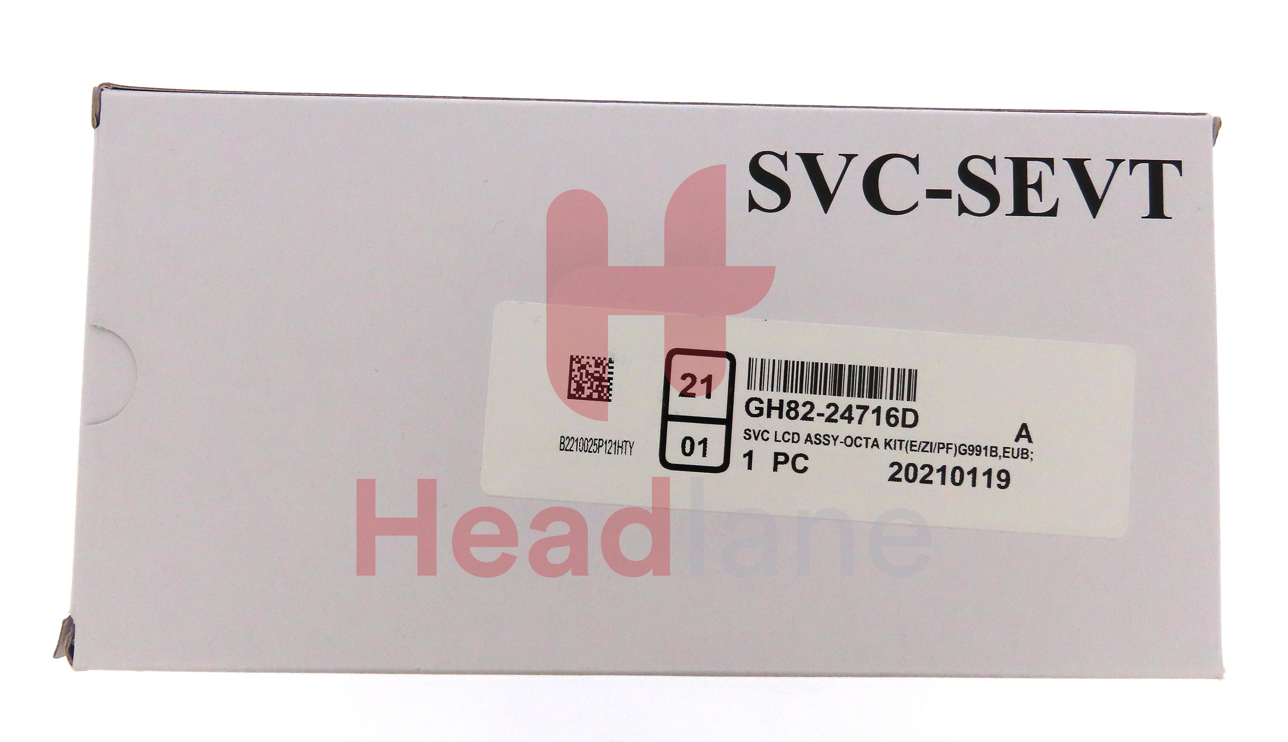 Samsung SM-G991 Galaxy S21 5G LCD Display / Screen + Touch + Battery - Phantom Pink