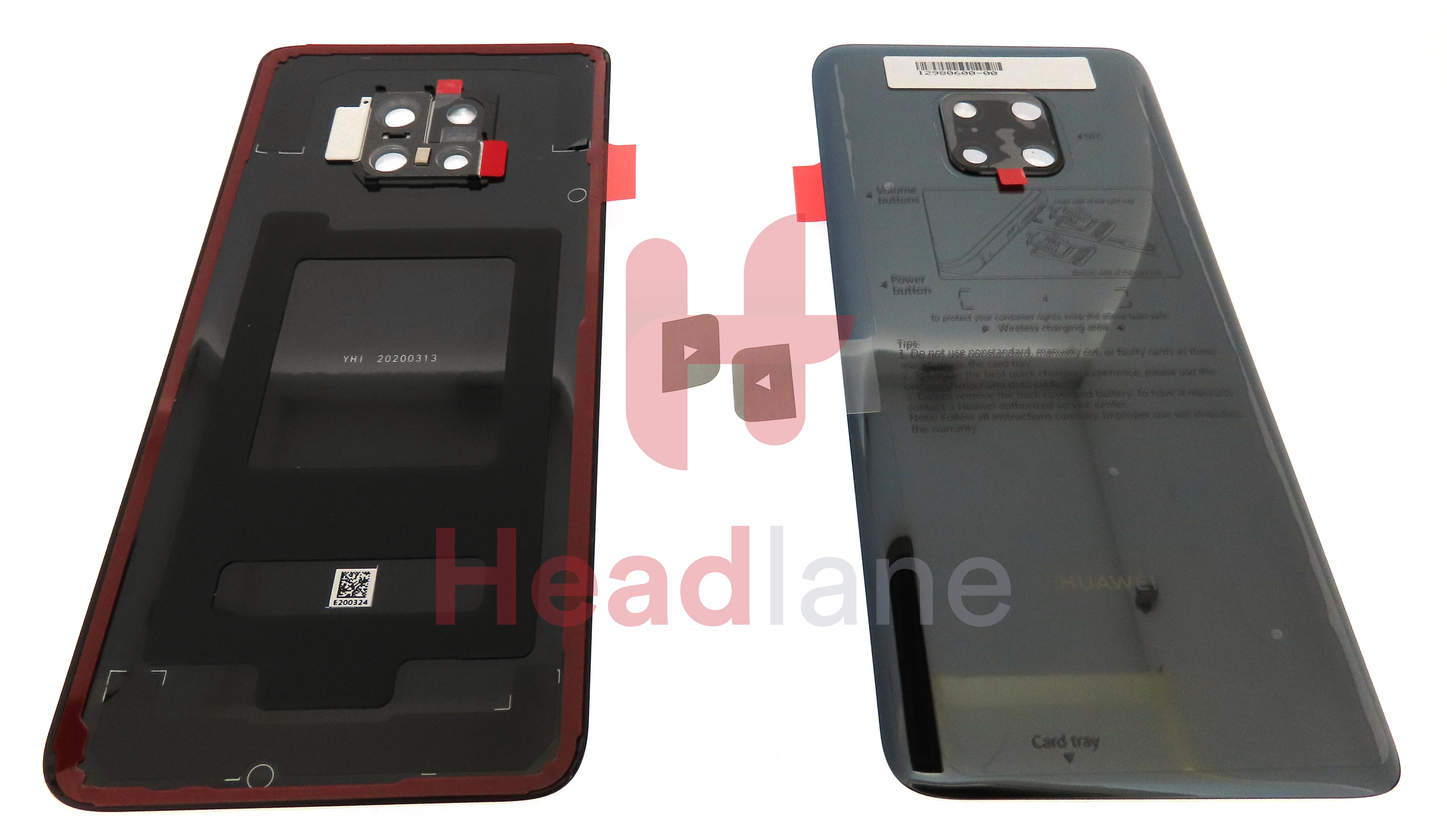 Huawei Mate 20 Pro Back / Battery Cover - Black (Single SIM)