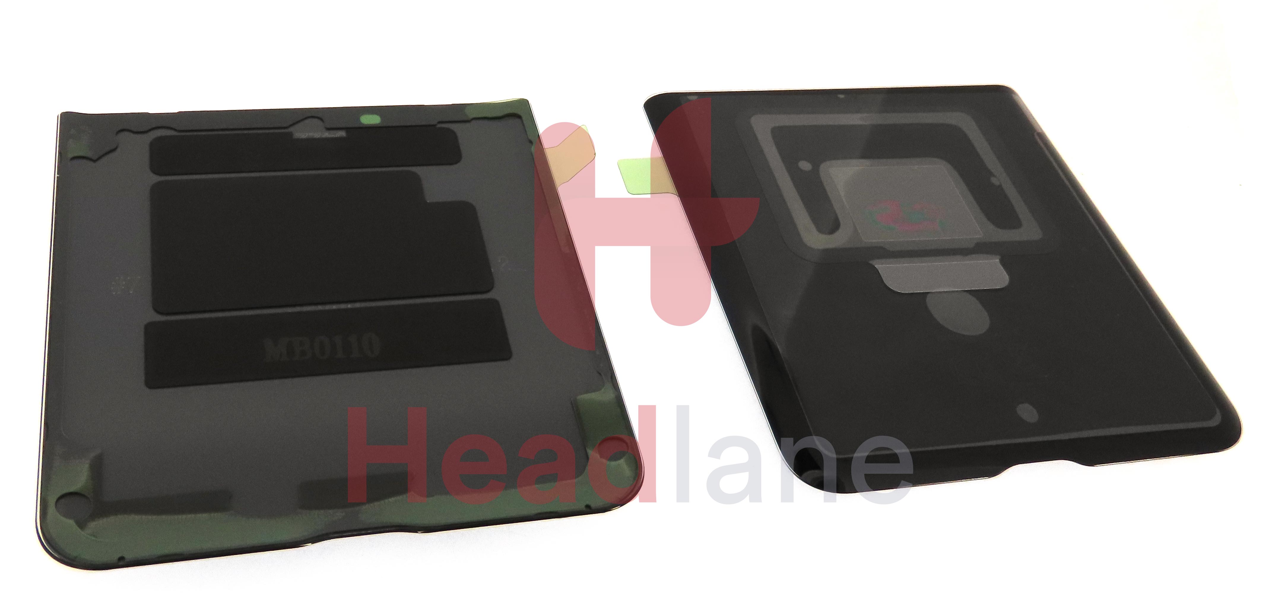 Samsung SM-F700 Galaxy Z Flip Back / Battery Cover - Black