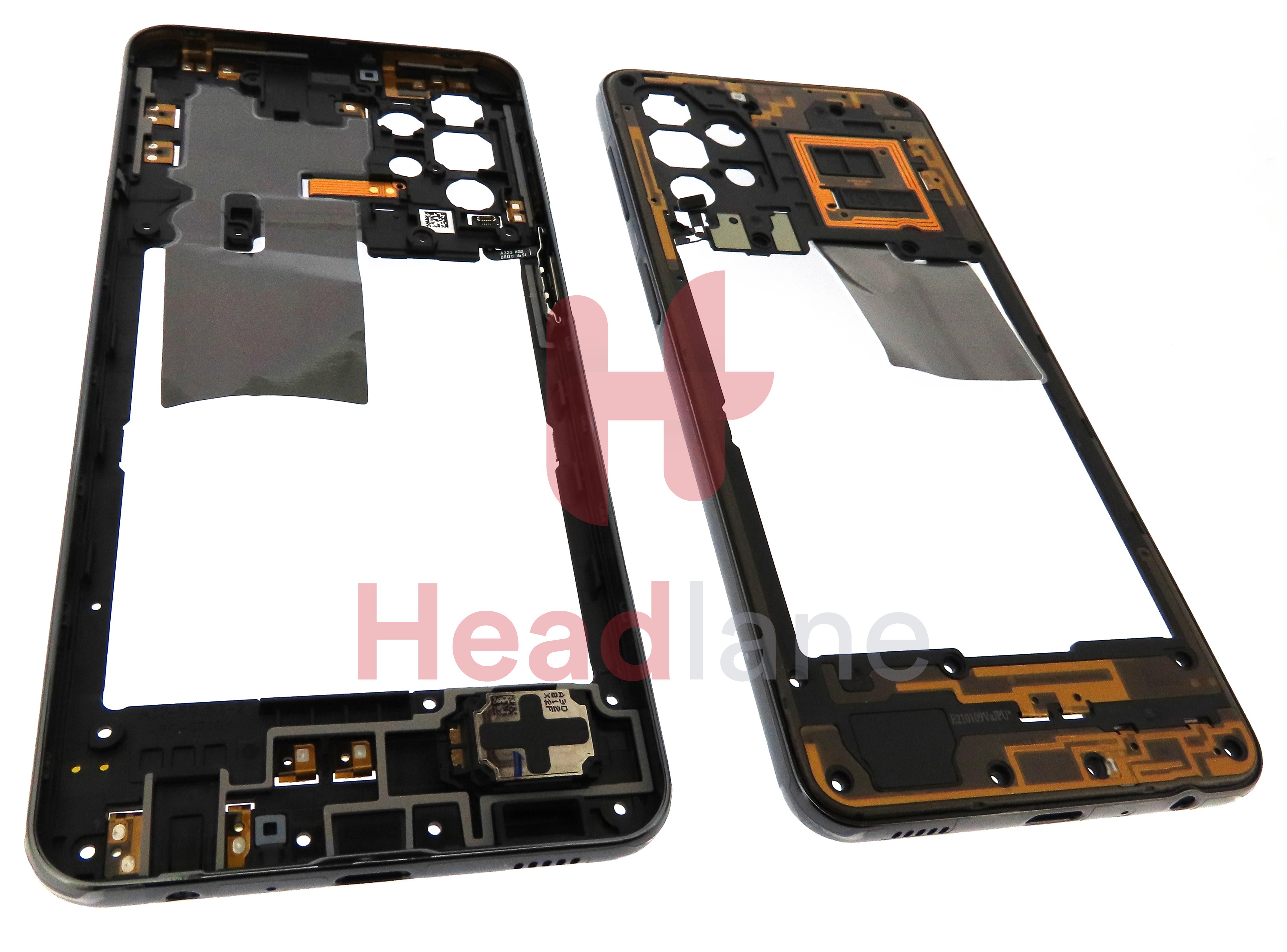 Samsung SM-A326 Galaxy A32 5G Middle Cover / Chassis - Black
