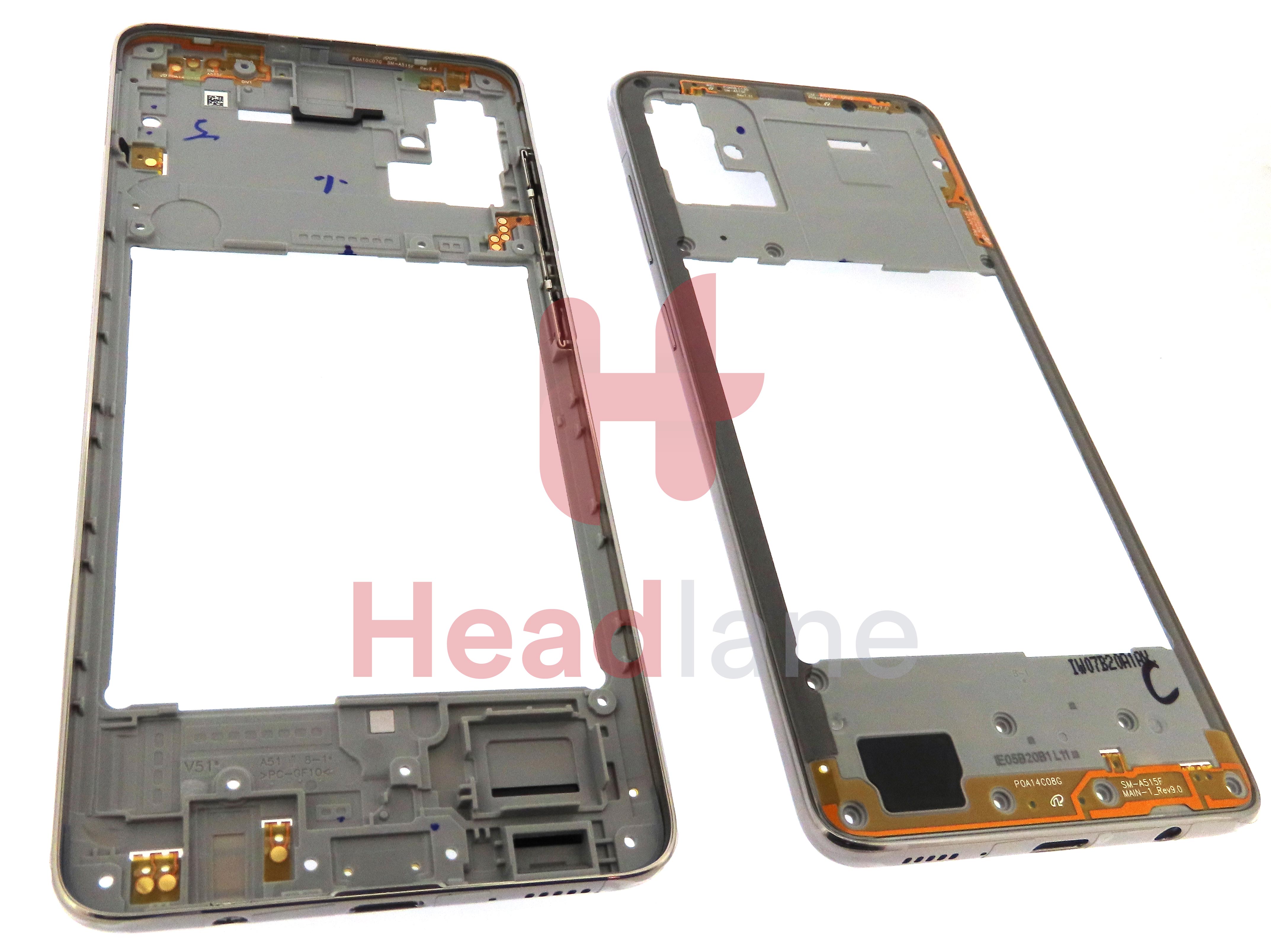 Samsung SM-A515 Galaxy A51 Middle Cover / Chassis - White