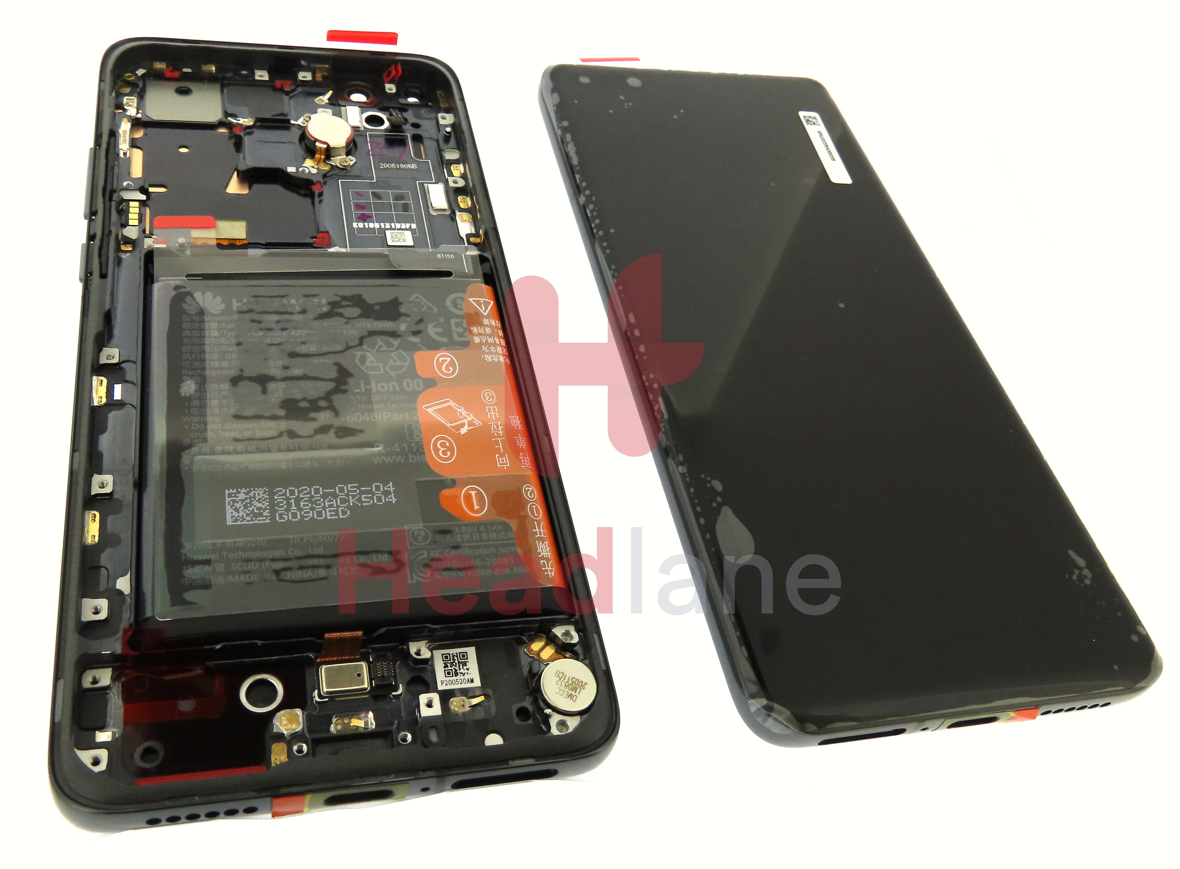 Huawei P40 Pro Plus LCD Display / Screen + Touch + Battery - Black