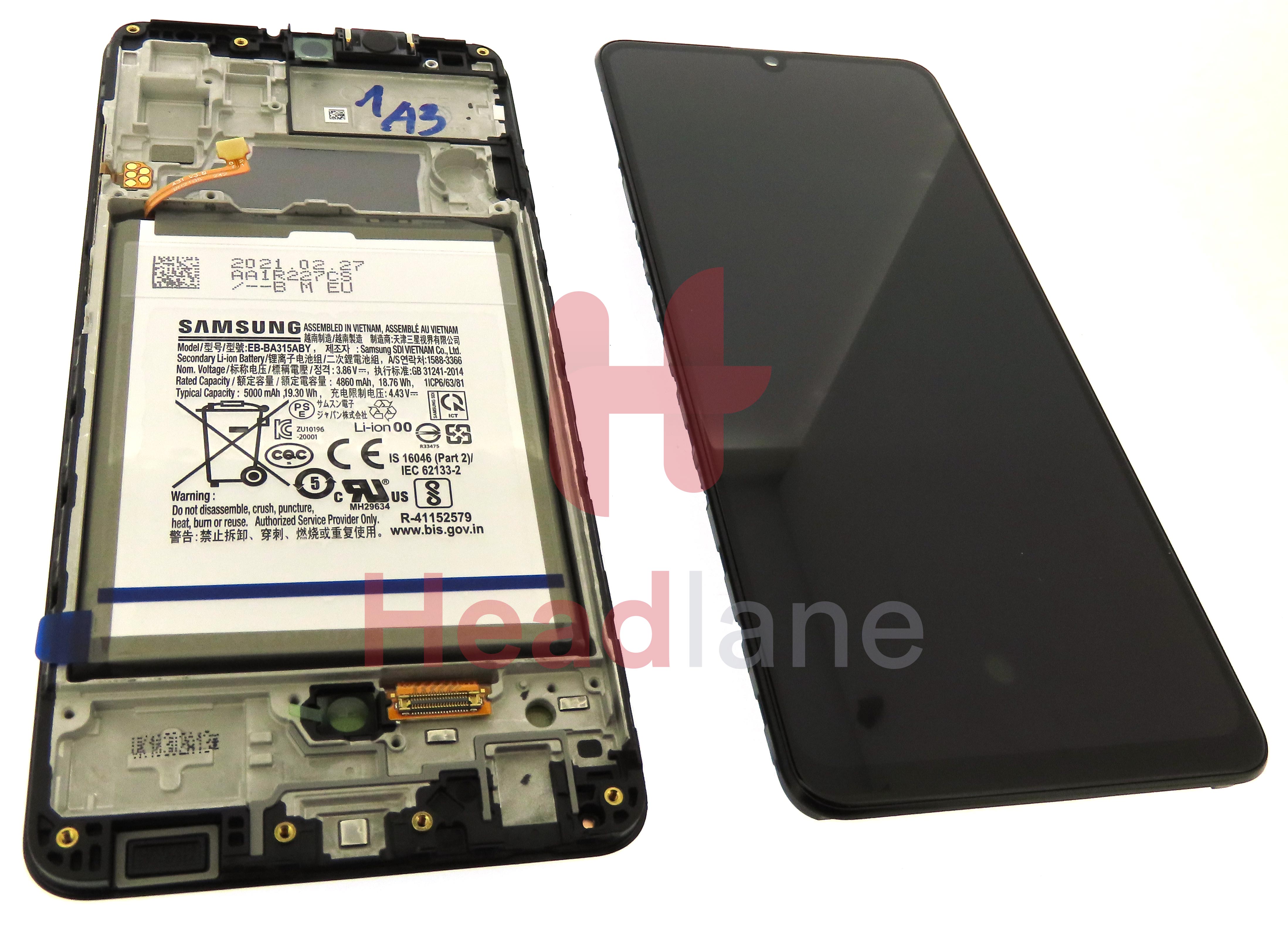 Samsung SM-A325 Galaxy A32 4G LCD Display / Screen + Touch + Battery 