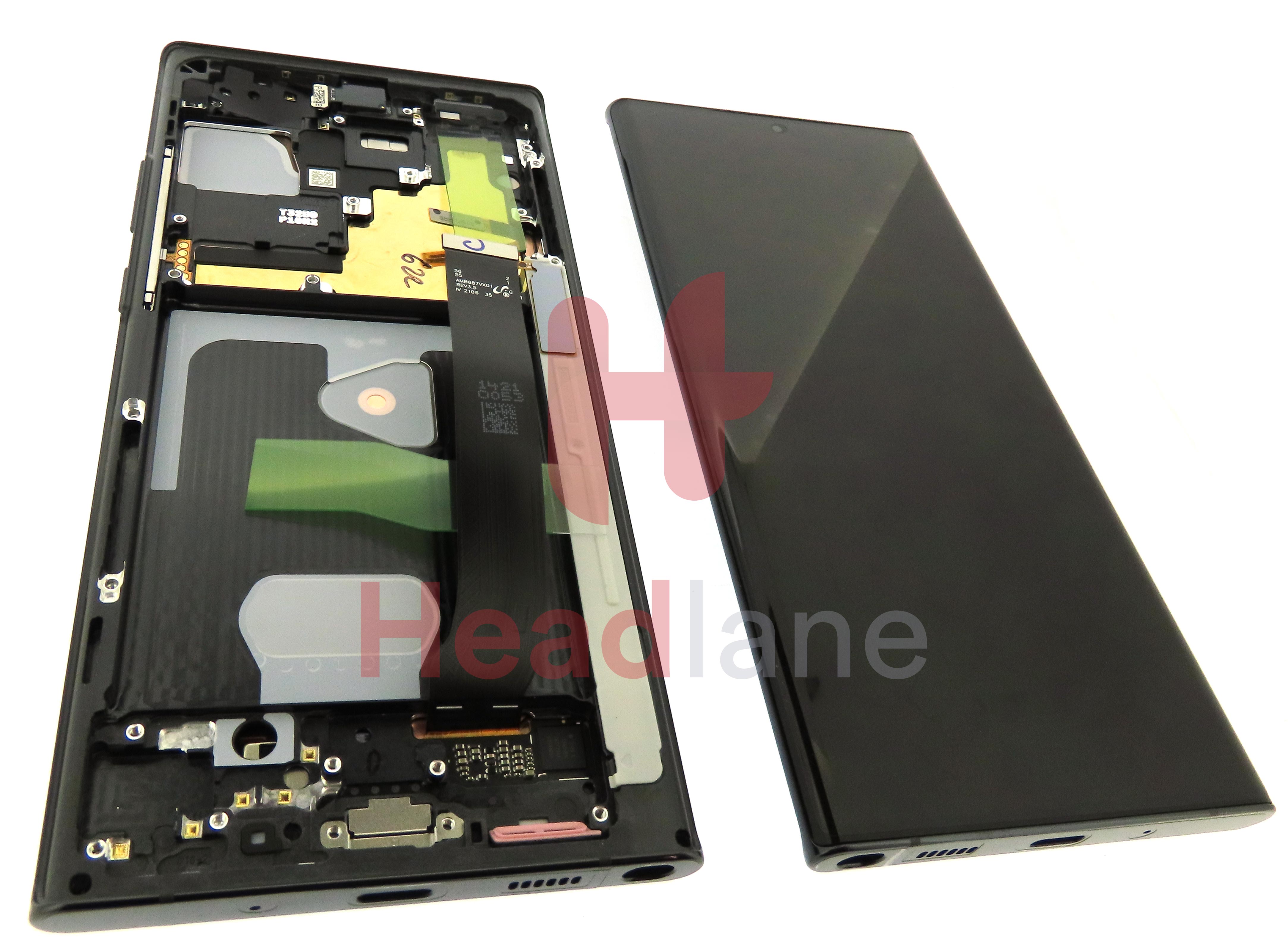 Samsung SM-N986 N985 Galaxy Note 20 Ultra 5G /4G LCD Display / Screen + Touch - Black