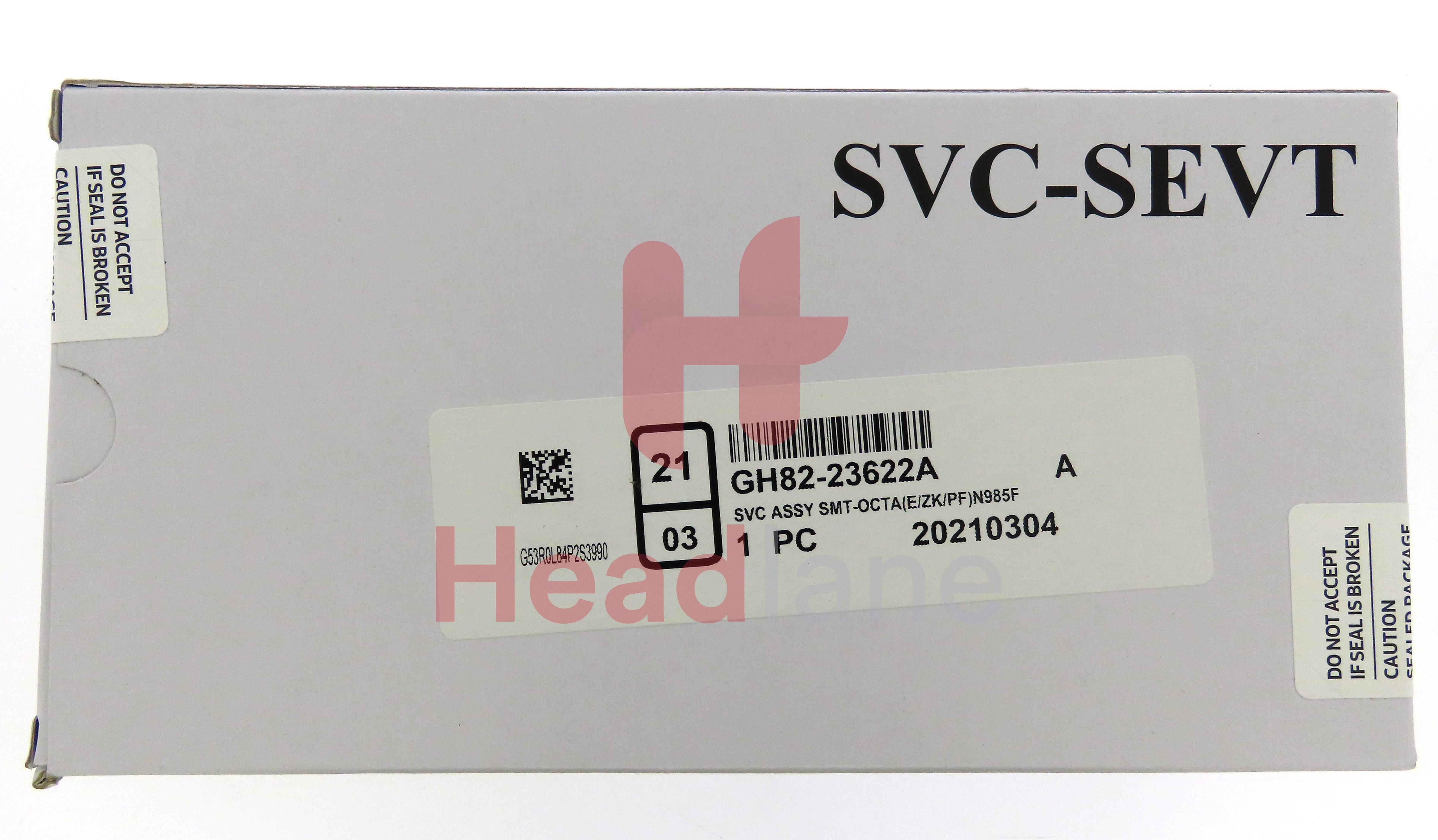 Samsung SM-N986 N985 Galaxy Note 20 Ultra 5G /4G LCD Display / Screen + Touch - Black