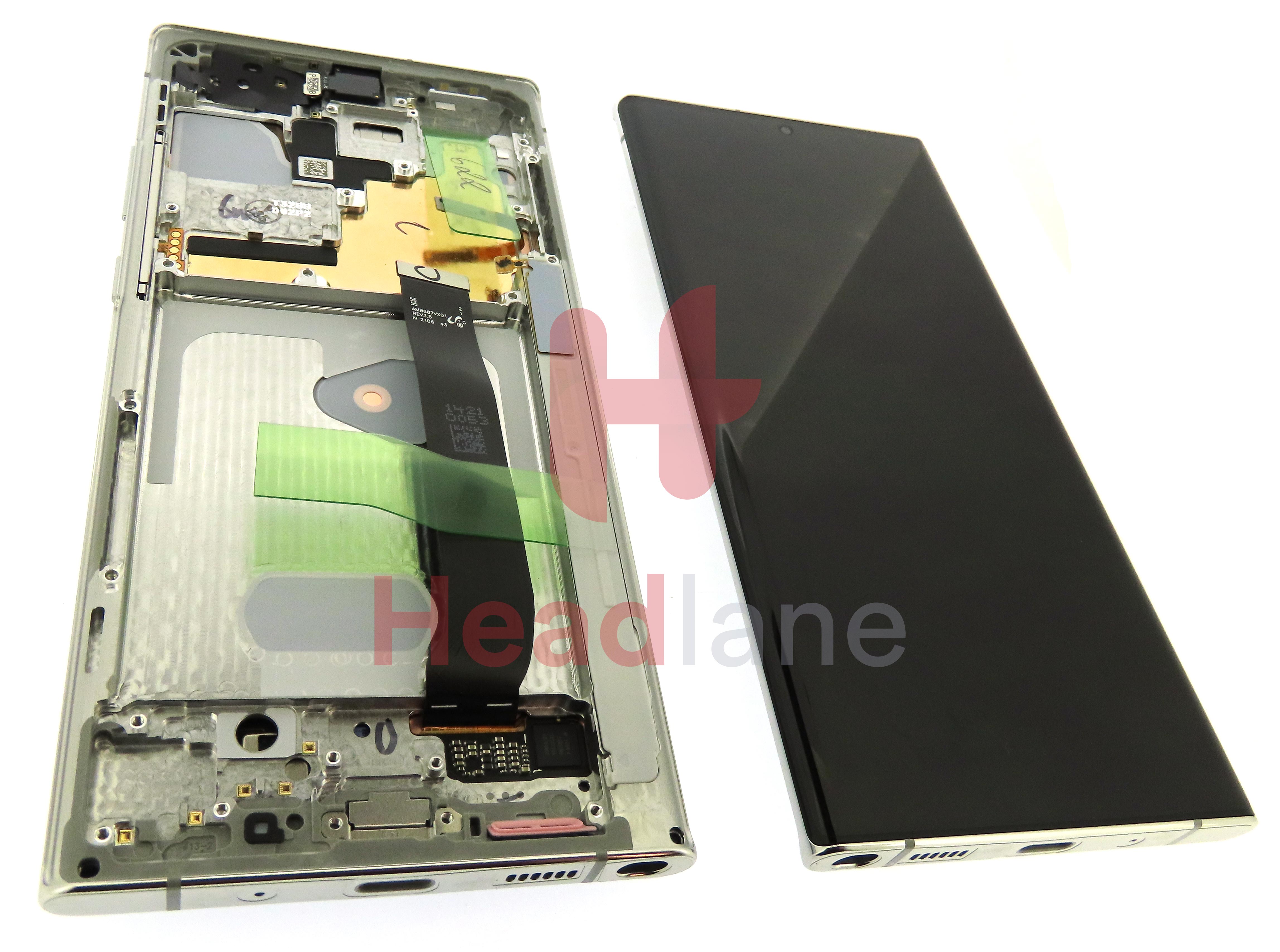 Samsung SM-N986 N985 Galaxy Note 20 Ultra 5G /4G LCD Display / Screen + Touch - White