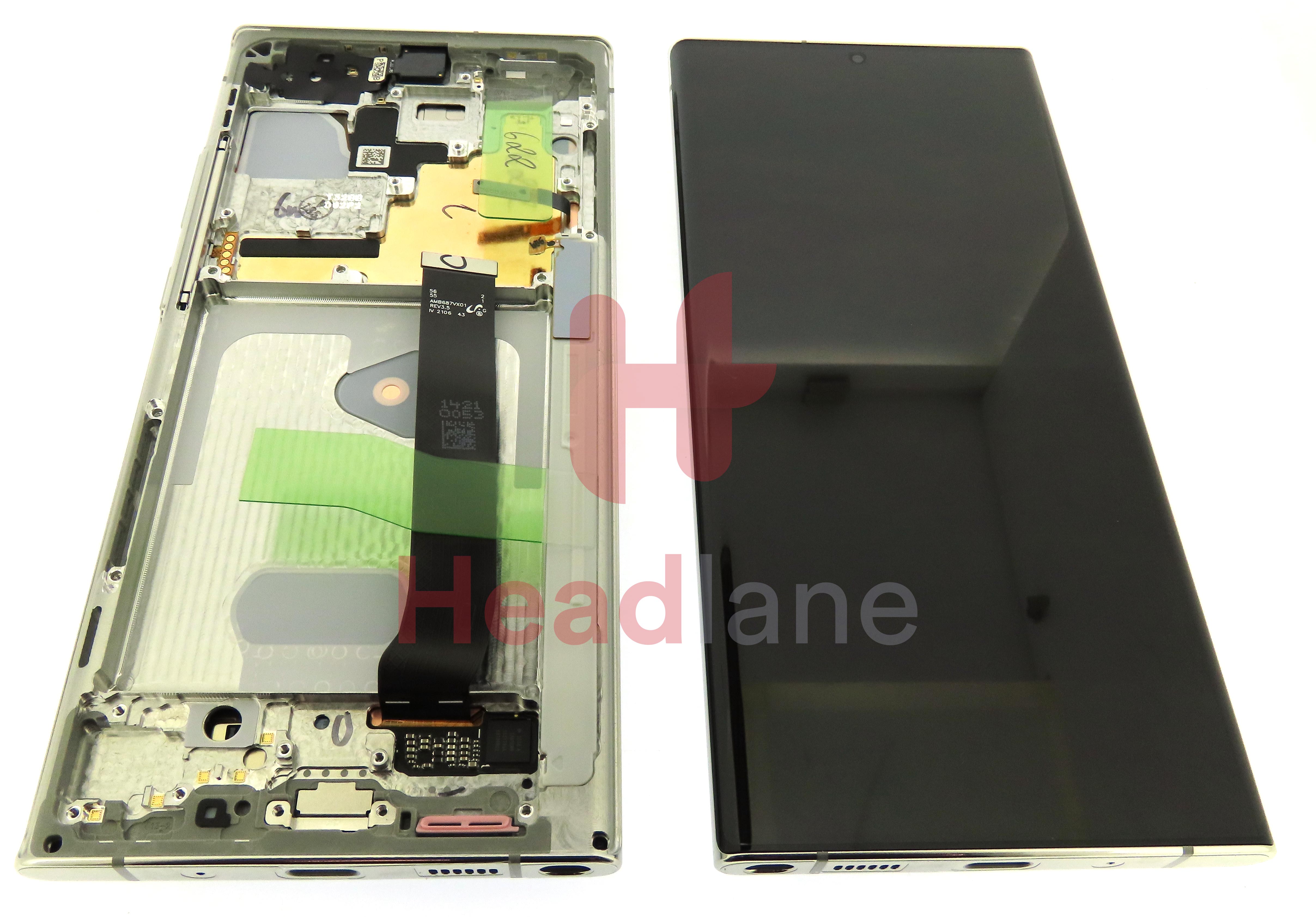 Samsung SM-N986 N985 Galaxy Note 20 Ultra 5G /4G LCD Display / Screen + Touch - White