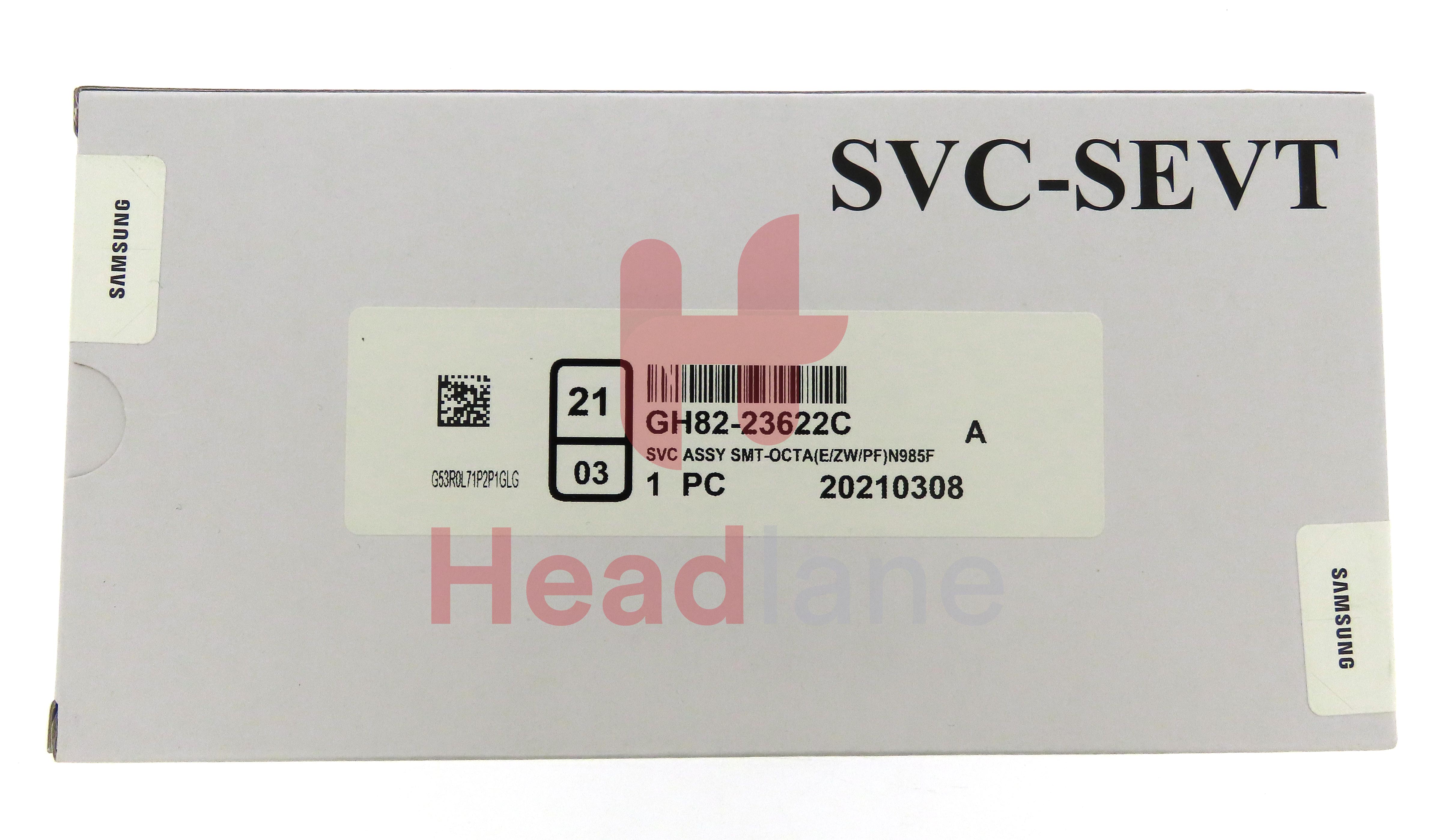 Samsung SM-N986 N985 Galaxy Note 20 Ultra 5G /4G LCD Display / Screen + Touch - White