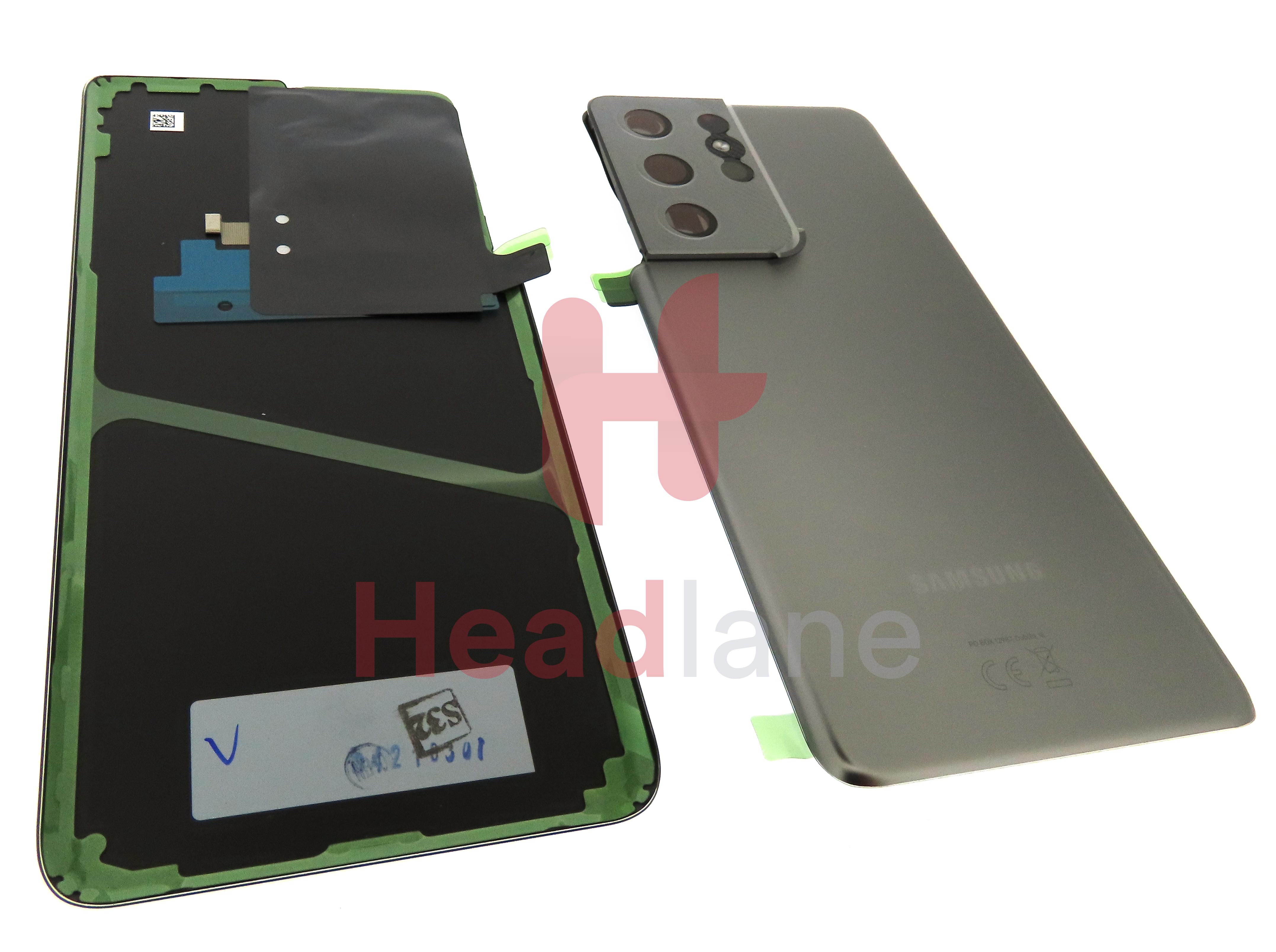 Samsung SM-G998 Galaxy S21 Ultra 5G Back / Battery Cover - Phantom Titanium