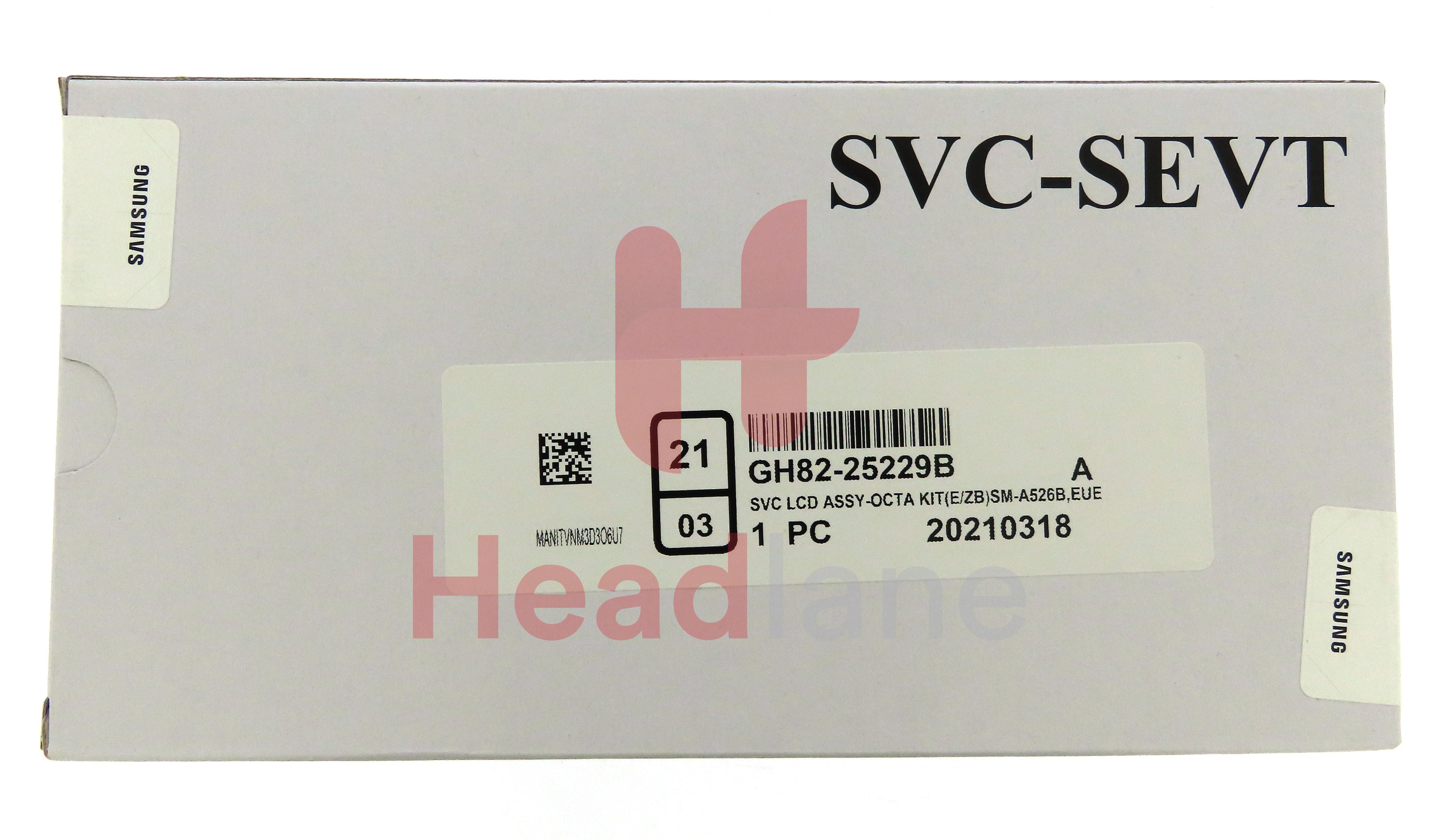 Samsung SM-A525 A526 Galaxy A52 4G A52 5G LCD Display / Screen + Touch + Battery - Blue