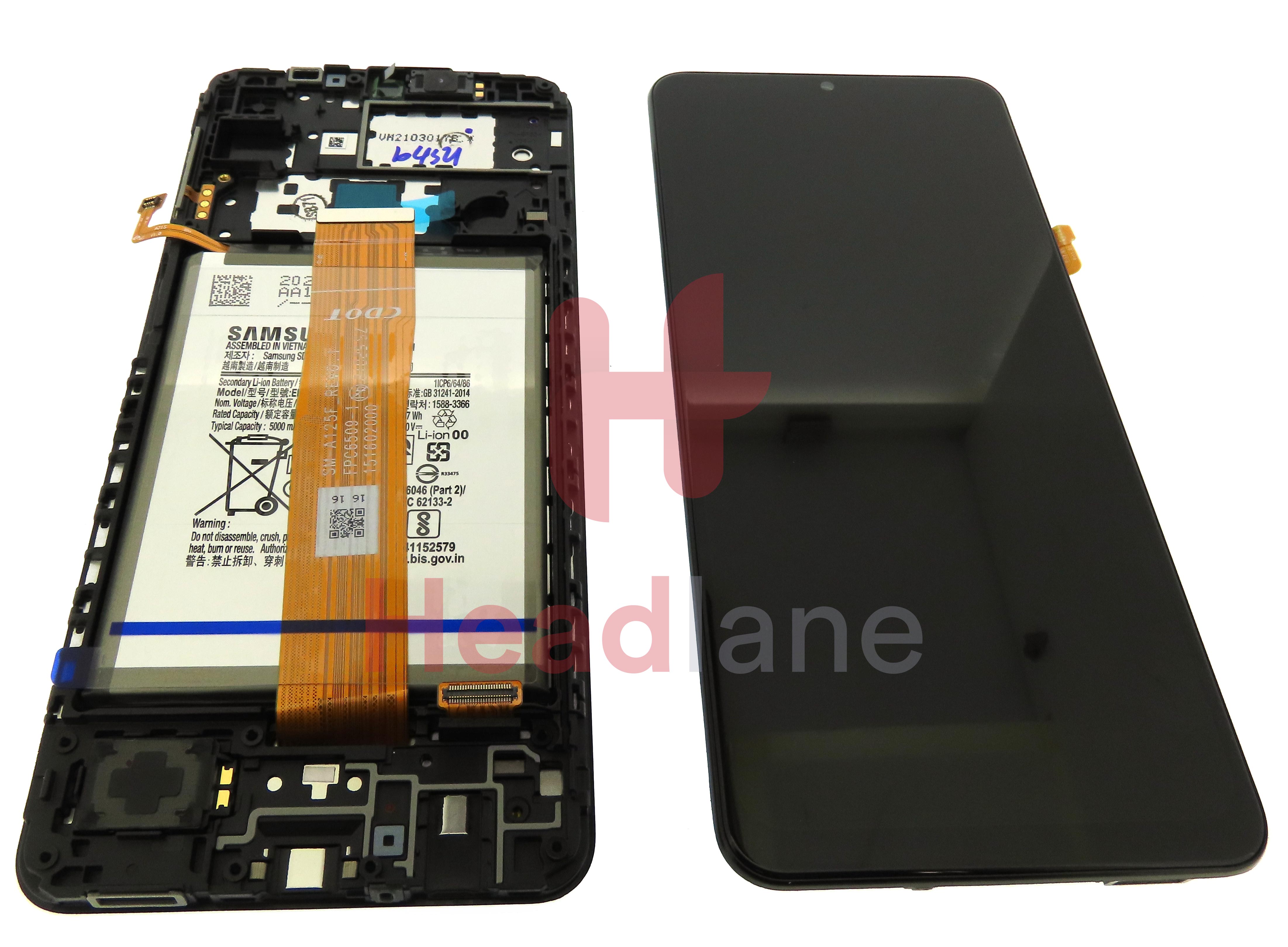 Samsung SM-A125 Galaxy A12 LCD Display / Screen + Touch + Battery