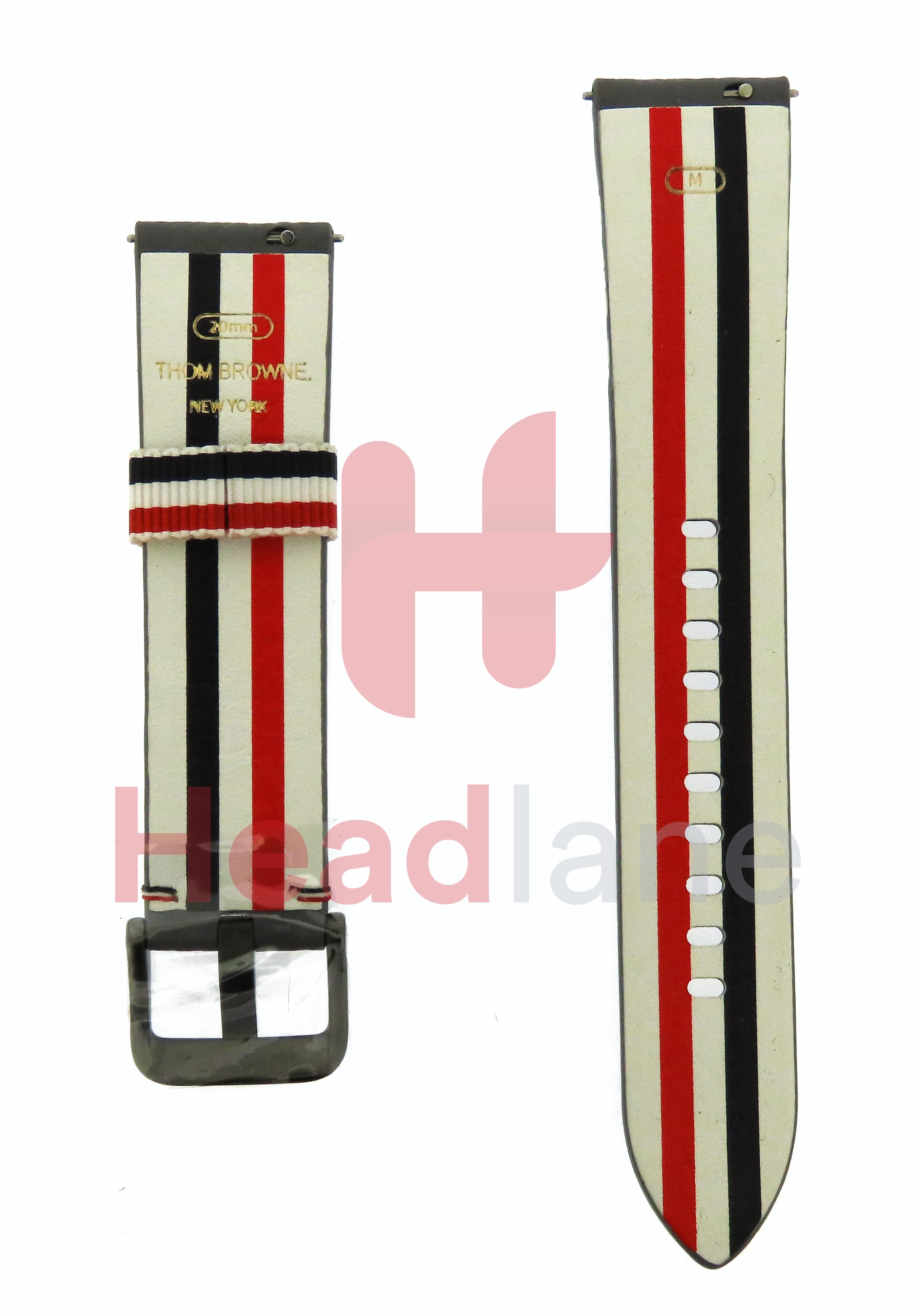 Samsung SM-R855 Galaxy Watch3 (41mm) Wrist Straps - Thom Browne