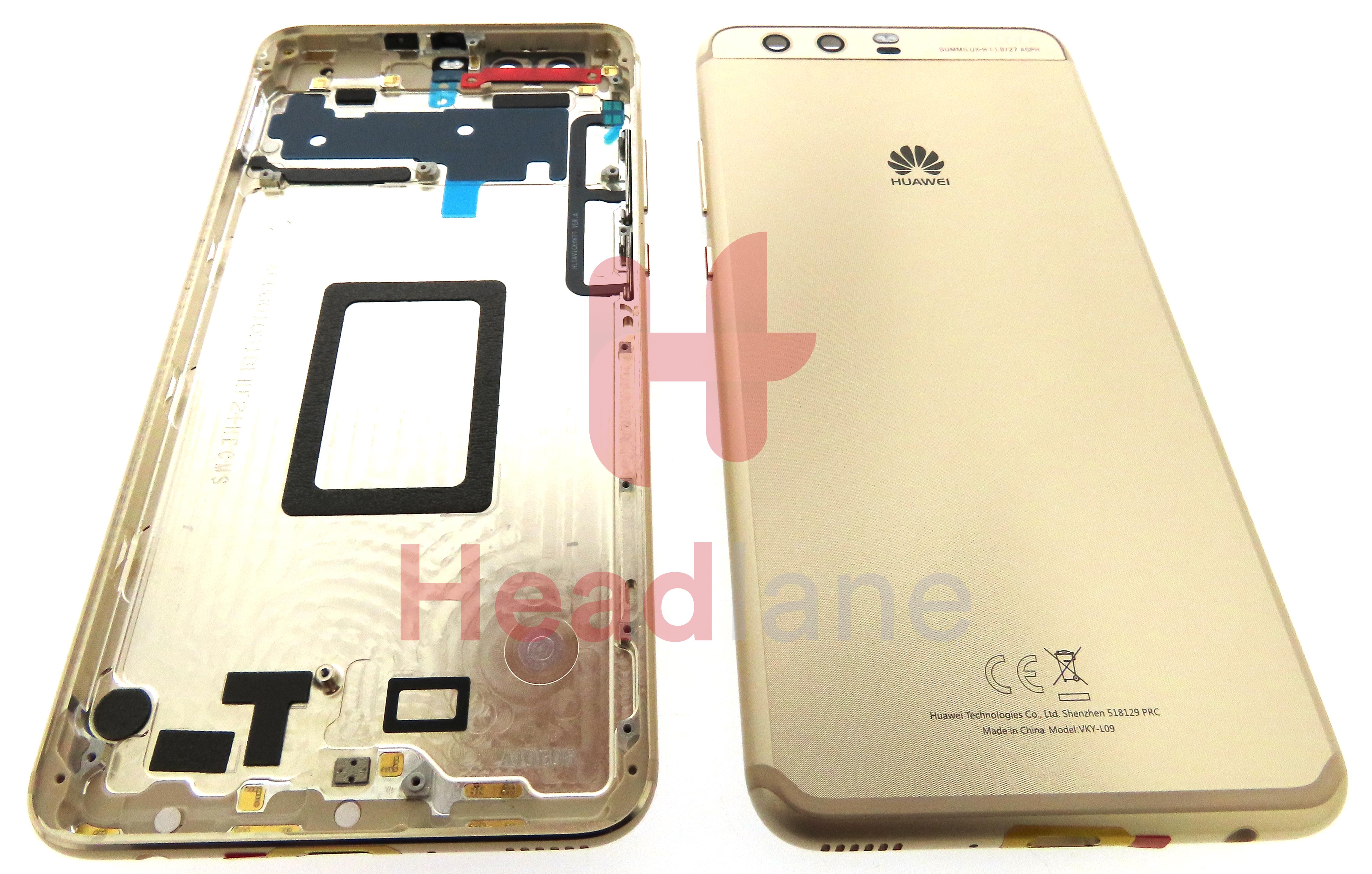 Huawei P10 Plus Back / Battery Cover - Gold