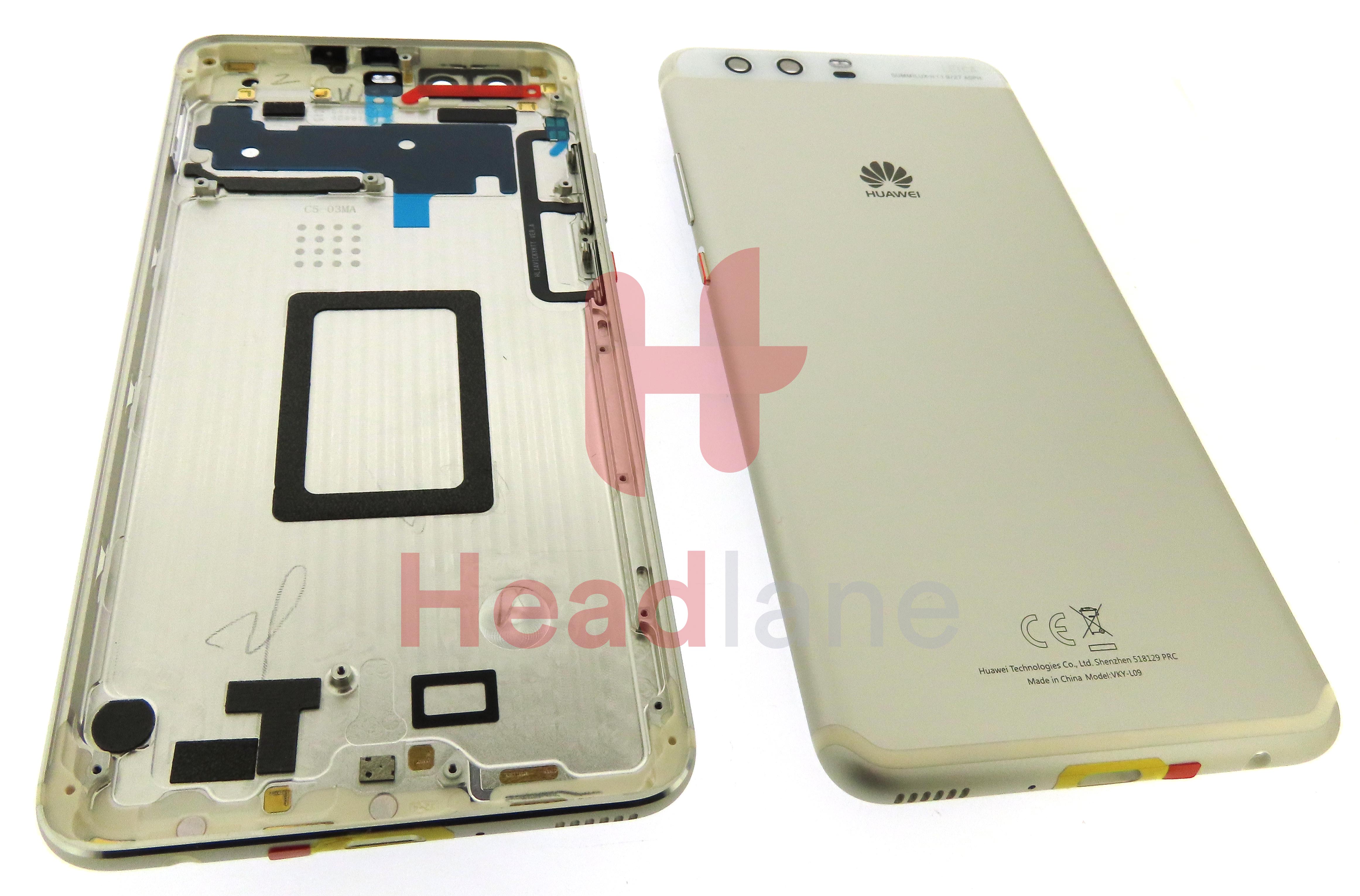 Huawei P10 Plus Back / Battery Cover - Silver