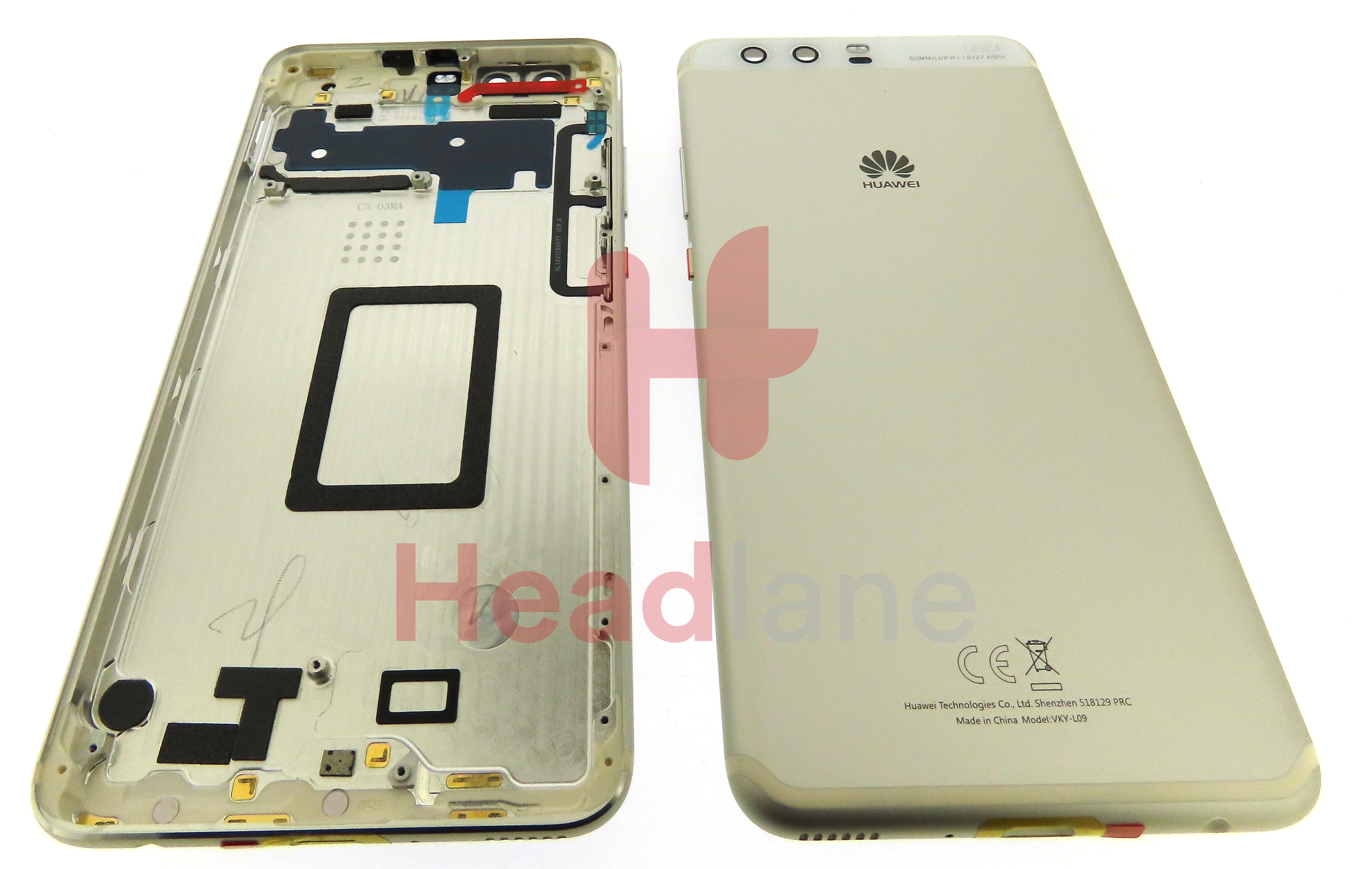 Huawei P10 Plus Back / Battery Cover - Silver