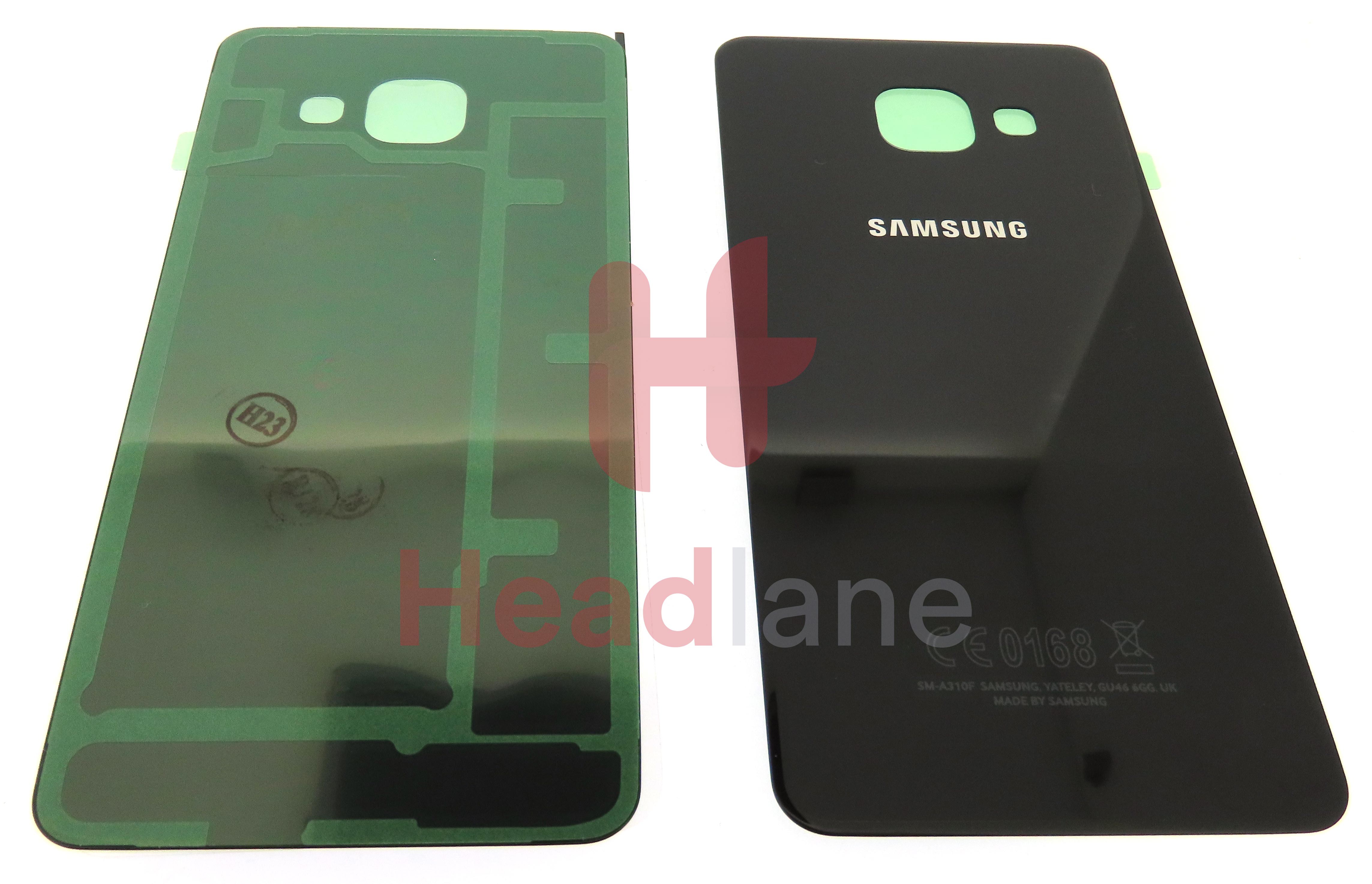 Samsung SM-A310 Galaxy A3 (2016) Back / Battery Cover - Black