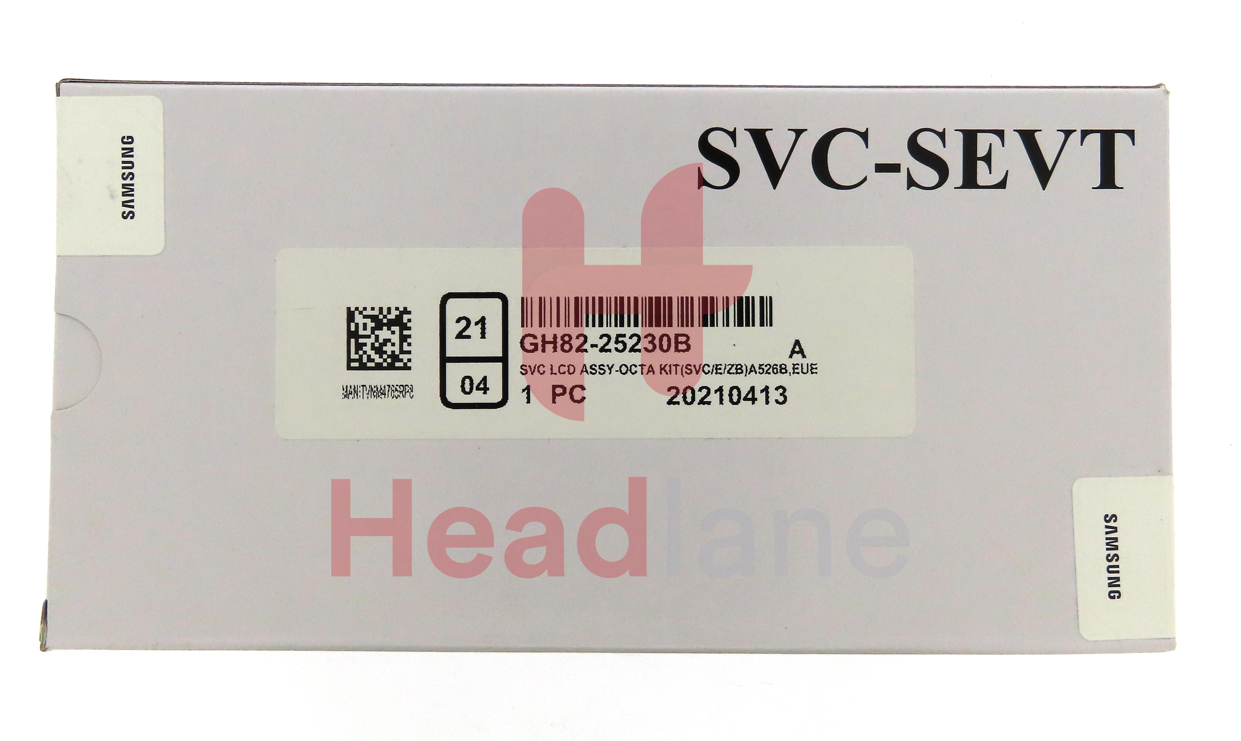 Samsung SM-A525 A526 Galaxy A52 4G A52 5G LCD Display / Screen + Touch + Battery - Blue