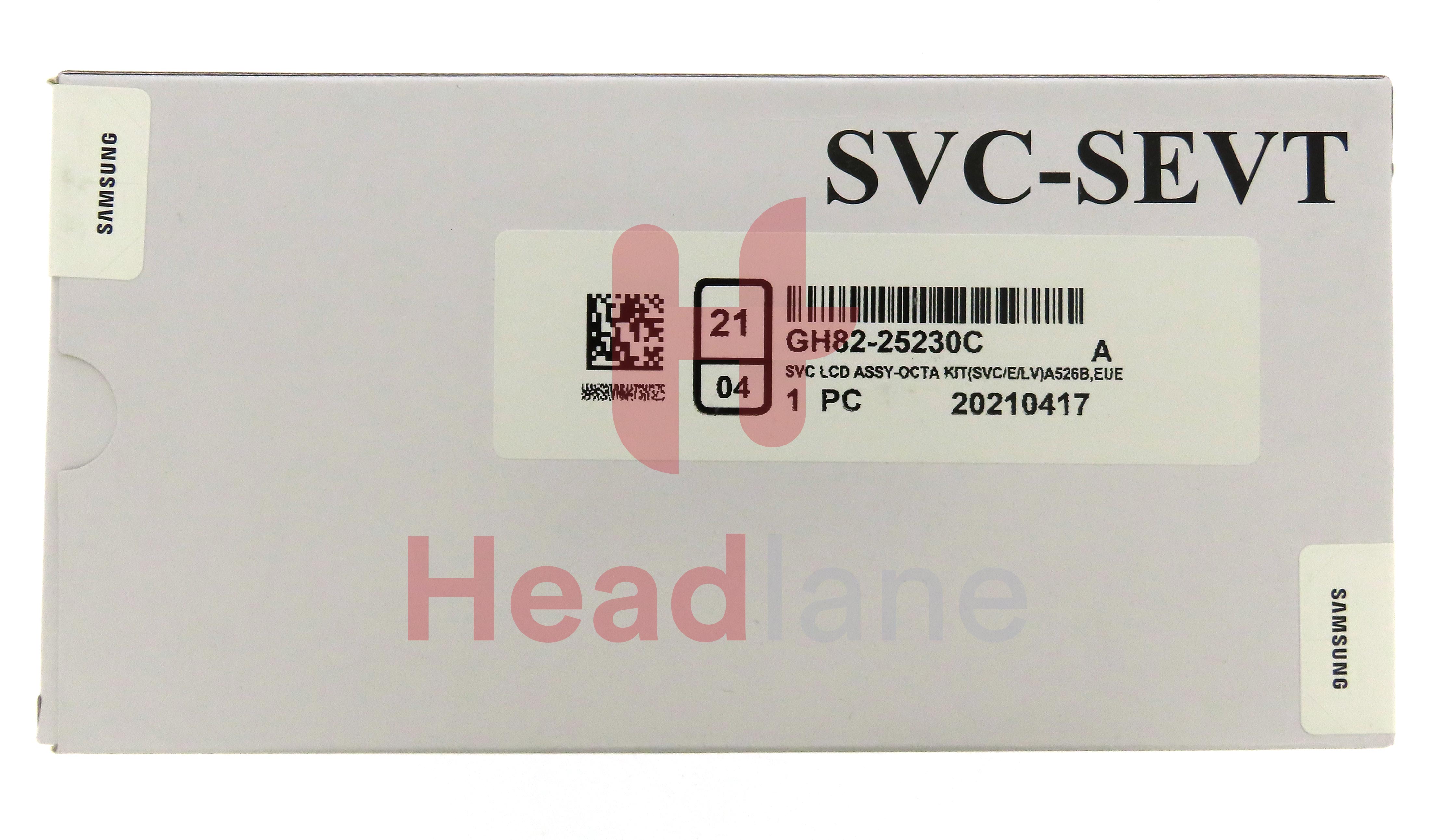 Samsung SM-A525 A526 Galaxy A52 4G A52 5G LCD Display / Screen + Touch + Battery - Violet