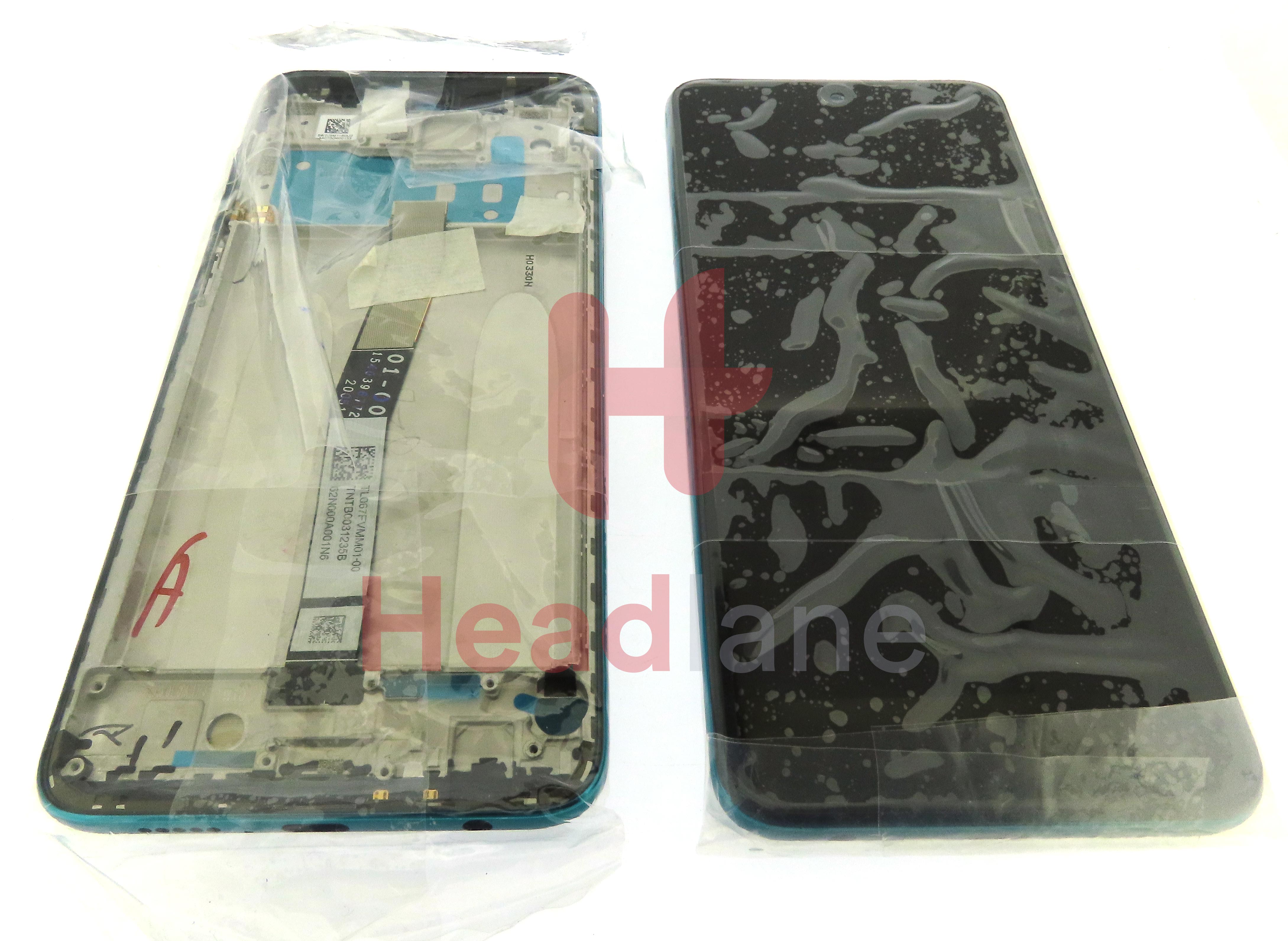 Xiaomi Redmi Note 9 Pro LCD Display / Screen + Touch - Green