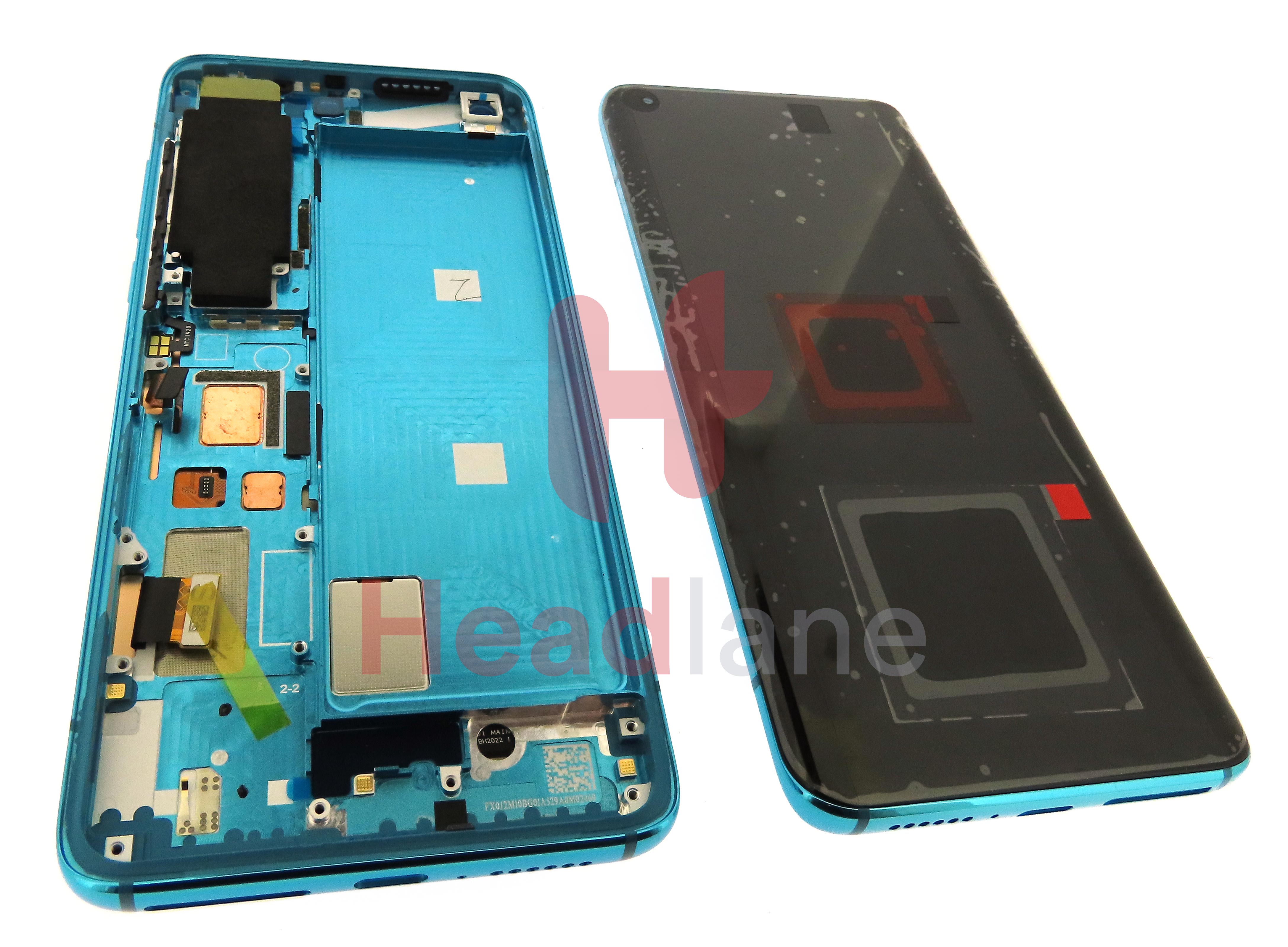 Xiaomi Mi 10 LCD Display / Screen + Touch - Green
