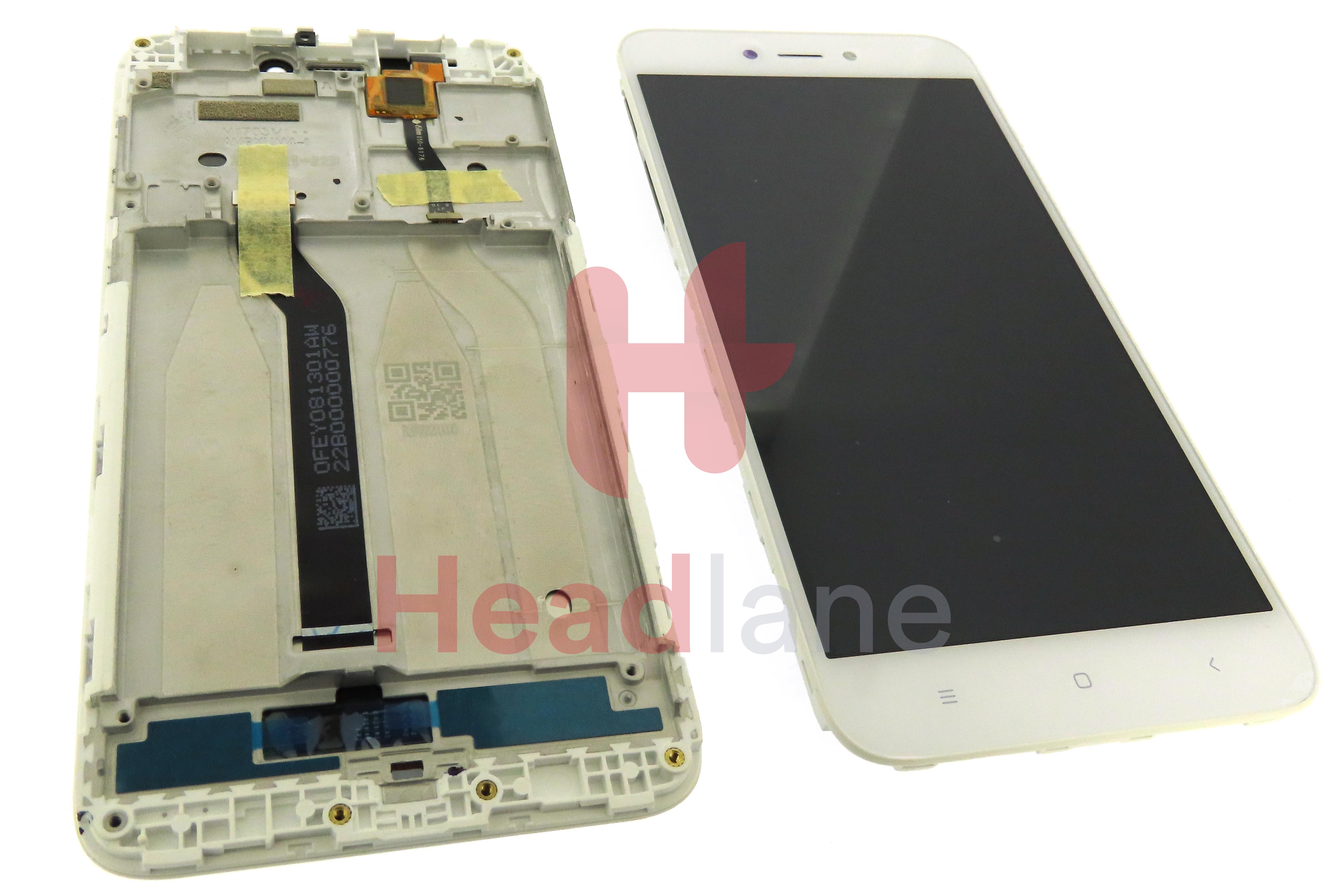 Xiaomi Redmi 5A LCD Display / Screen + Touch - White