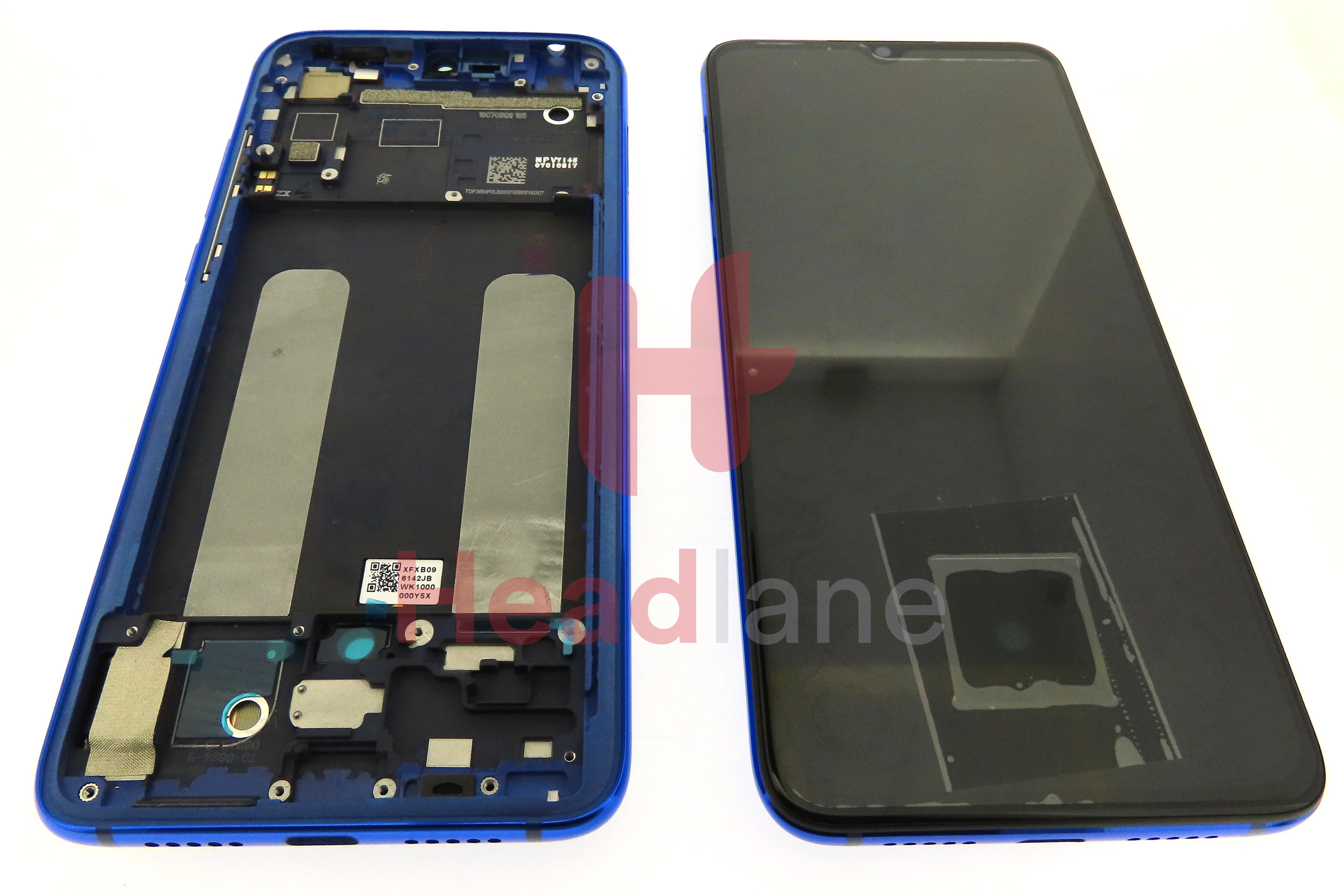 Xiaomi Mi 9 Lite LCD Display / Screen + Touch - Blue