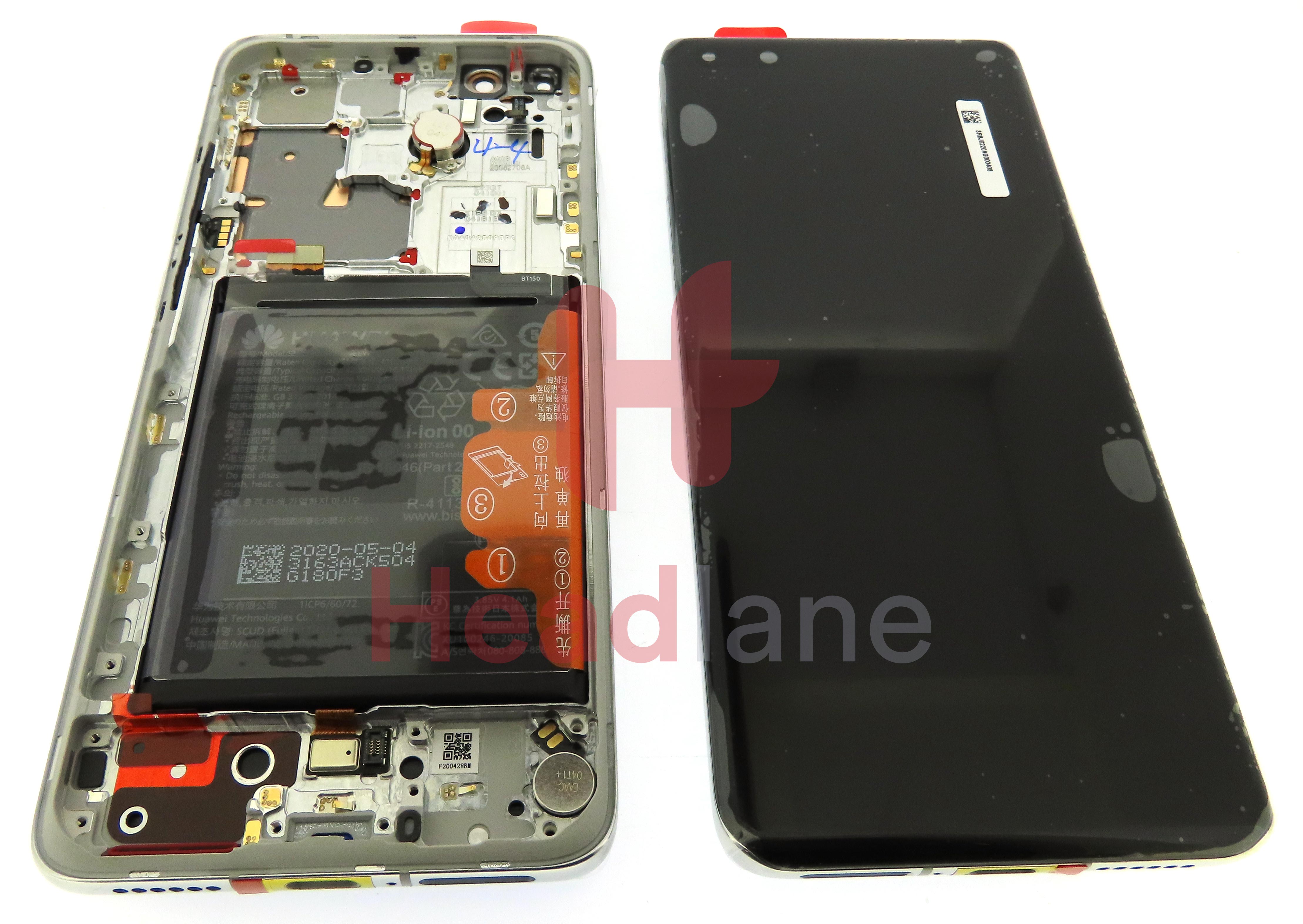 Huawei P40 Pro Plus LCD Display / Screen + Touch + Battery - White