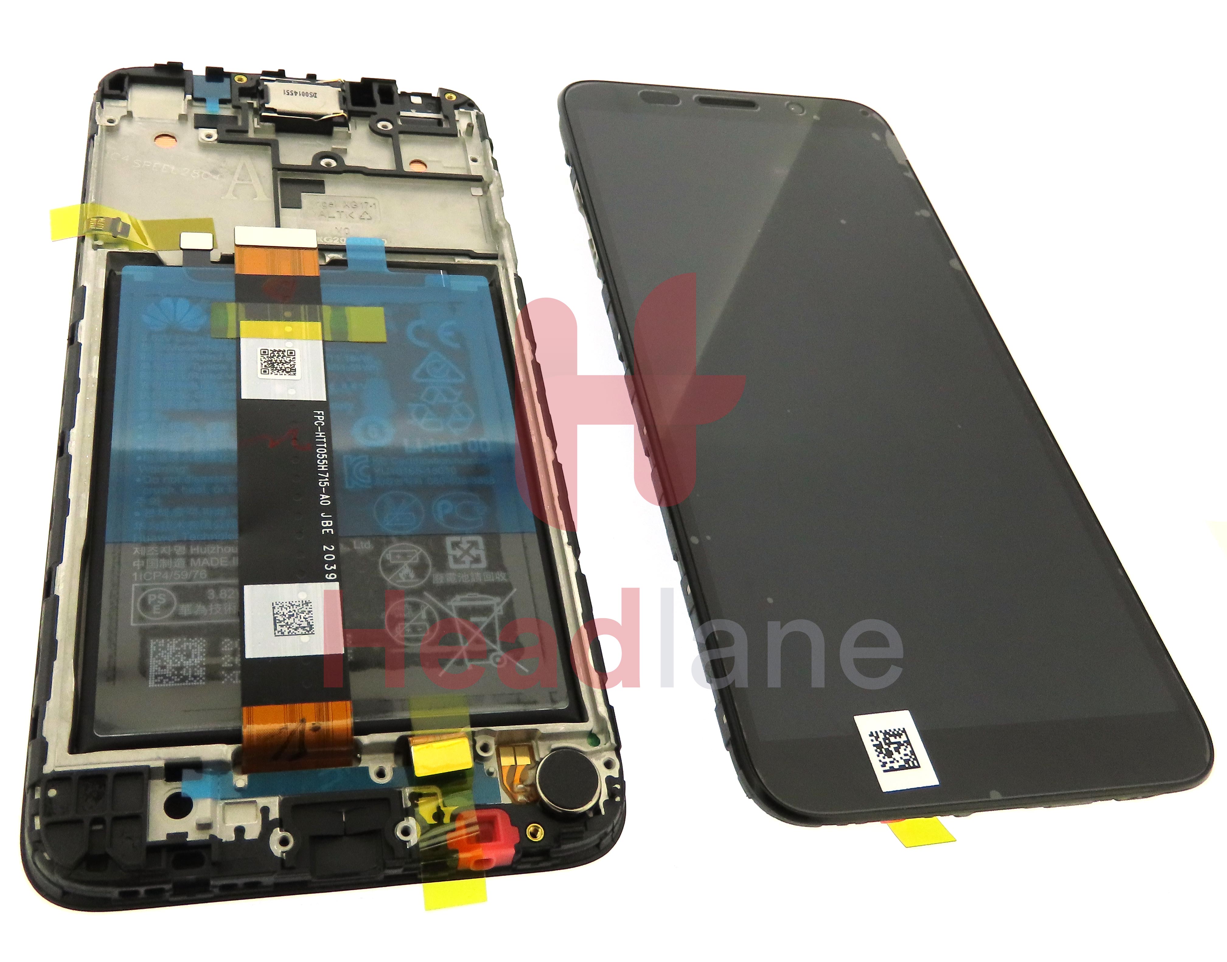 Huawei Y5p LCD Display / Screen + Touch + Battery - 