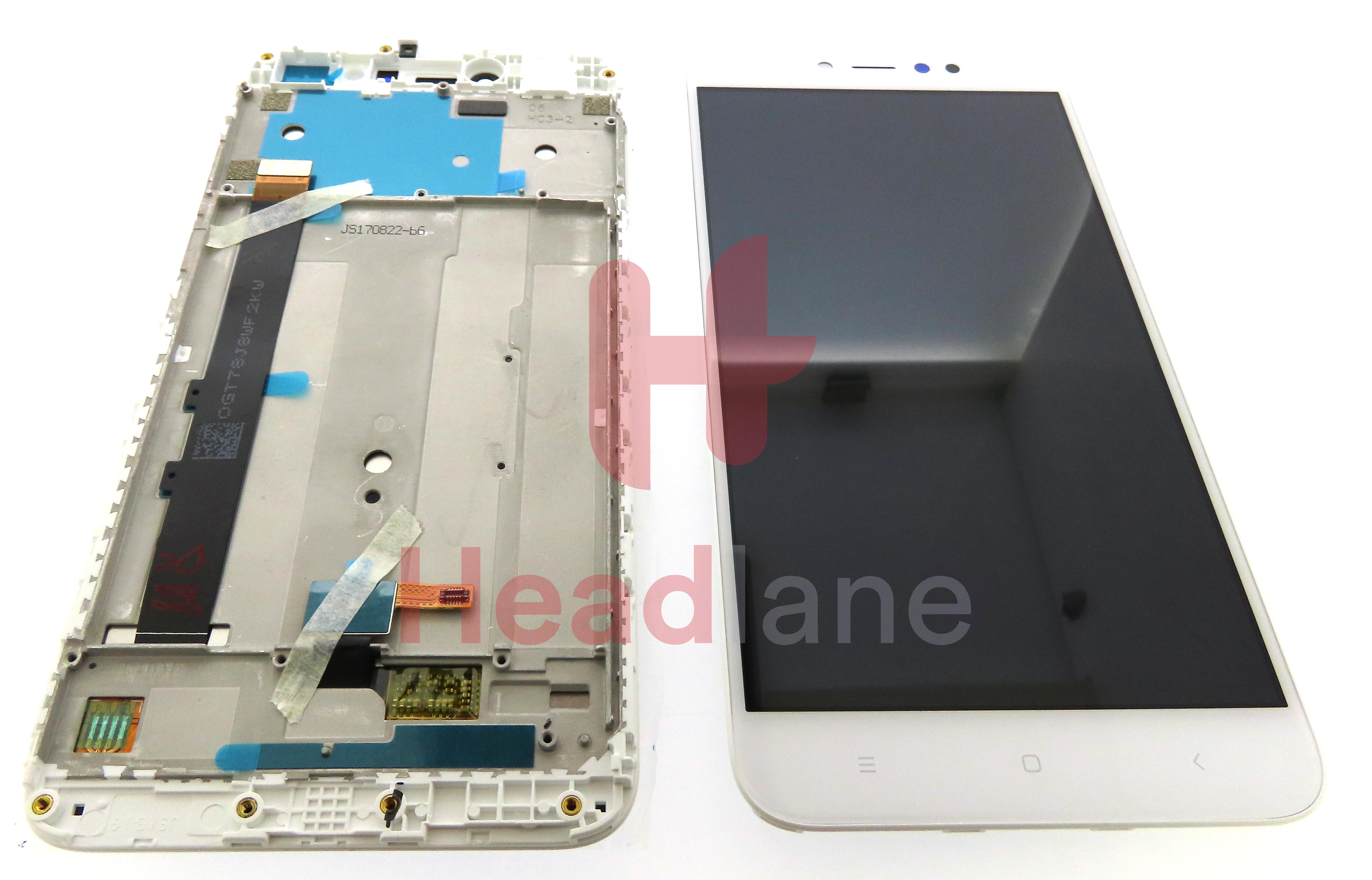 Xiaomi Redmi Note 5A Prime LCD Display / Screen + Touch - White