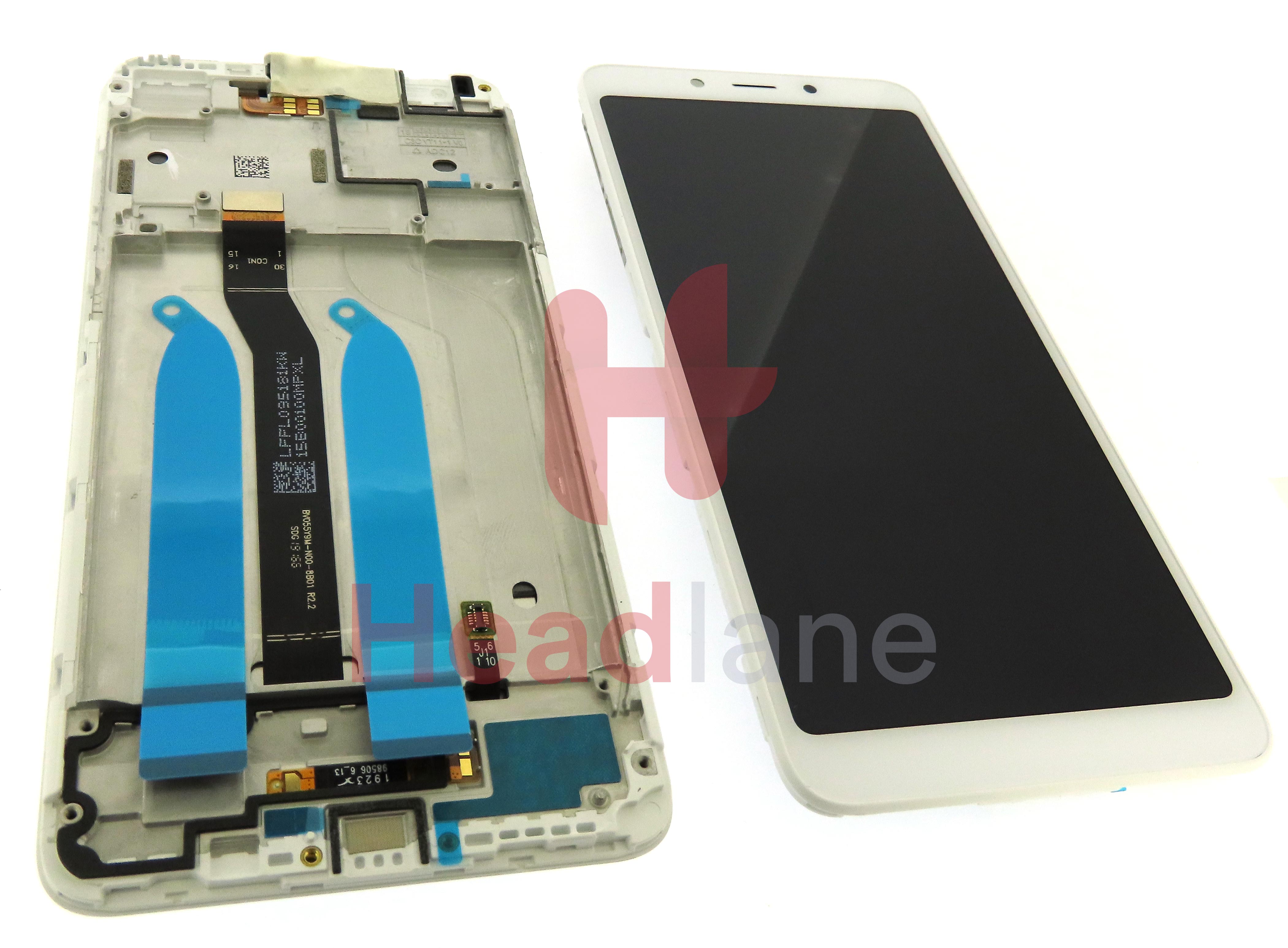 Xiaomi Redmi 6 / Redmi 6A LCD Display / Screen + Touch - White
