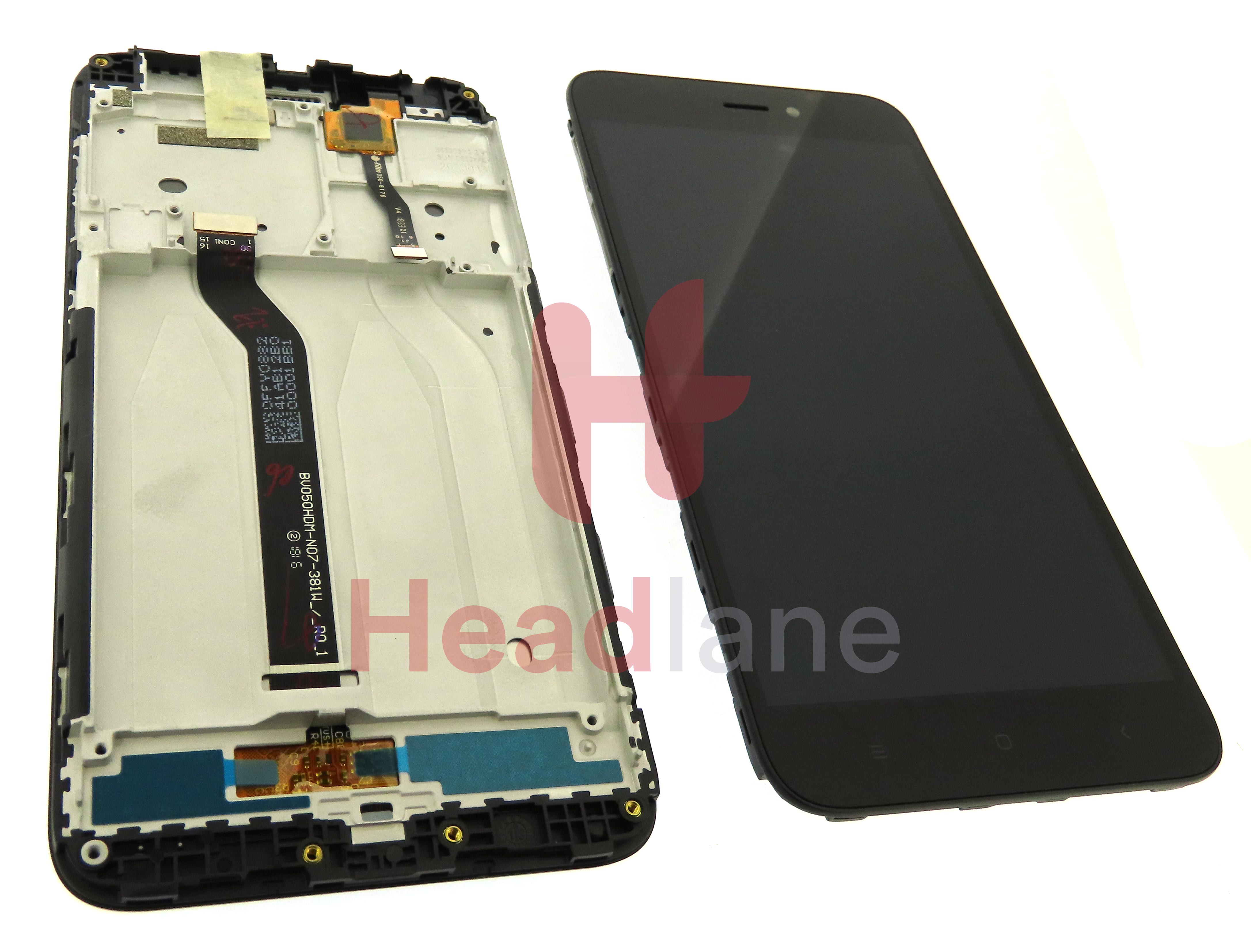 Xiaomi Redmi 5A LCD Display / Screen + Touch - Black