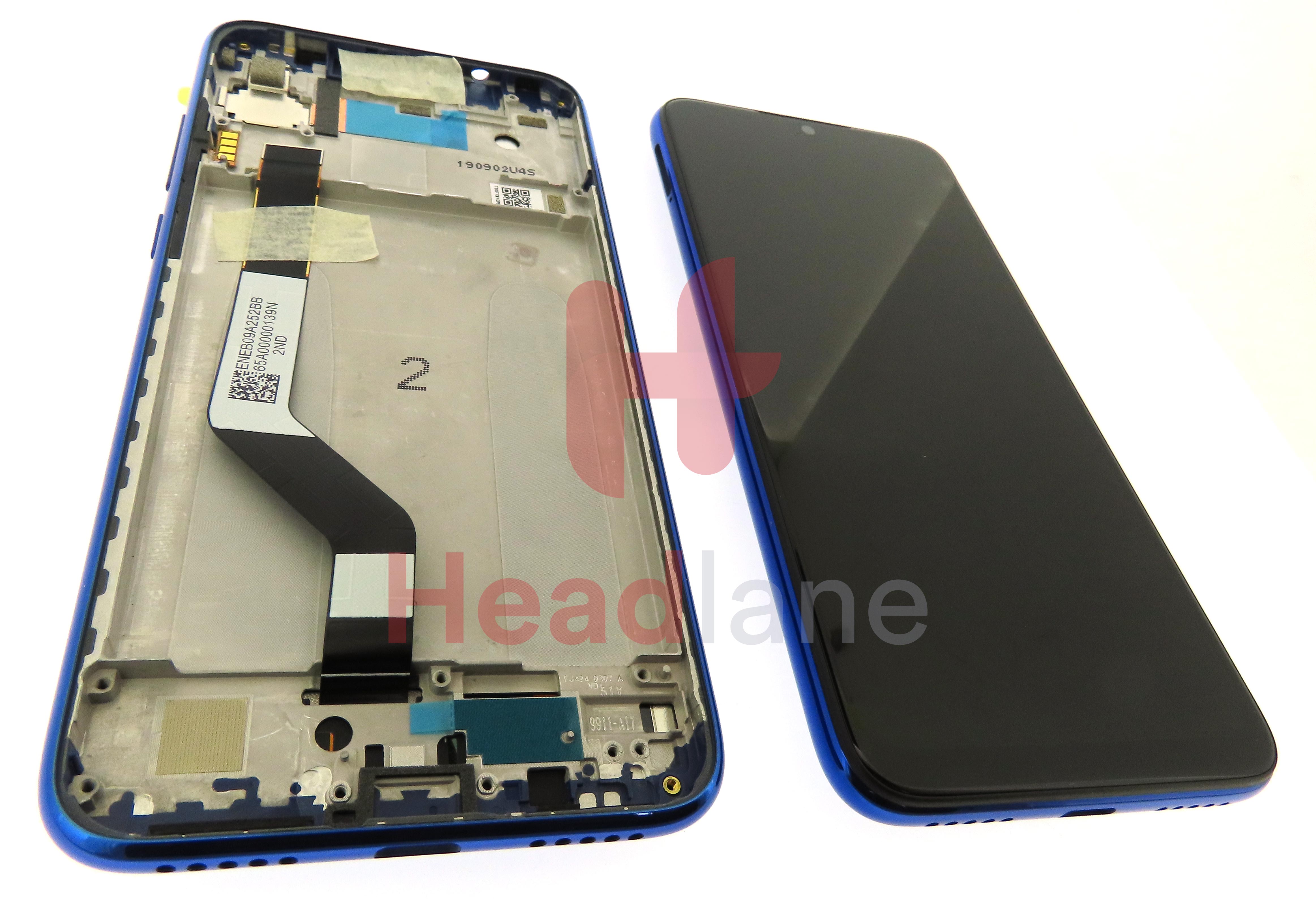 Xiaomi Redmi Note 7 LCD Display / Screen + Touch - Blue