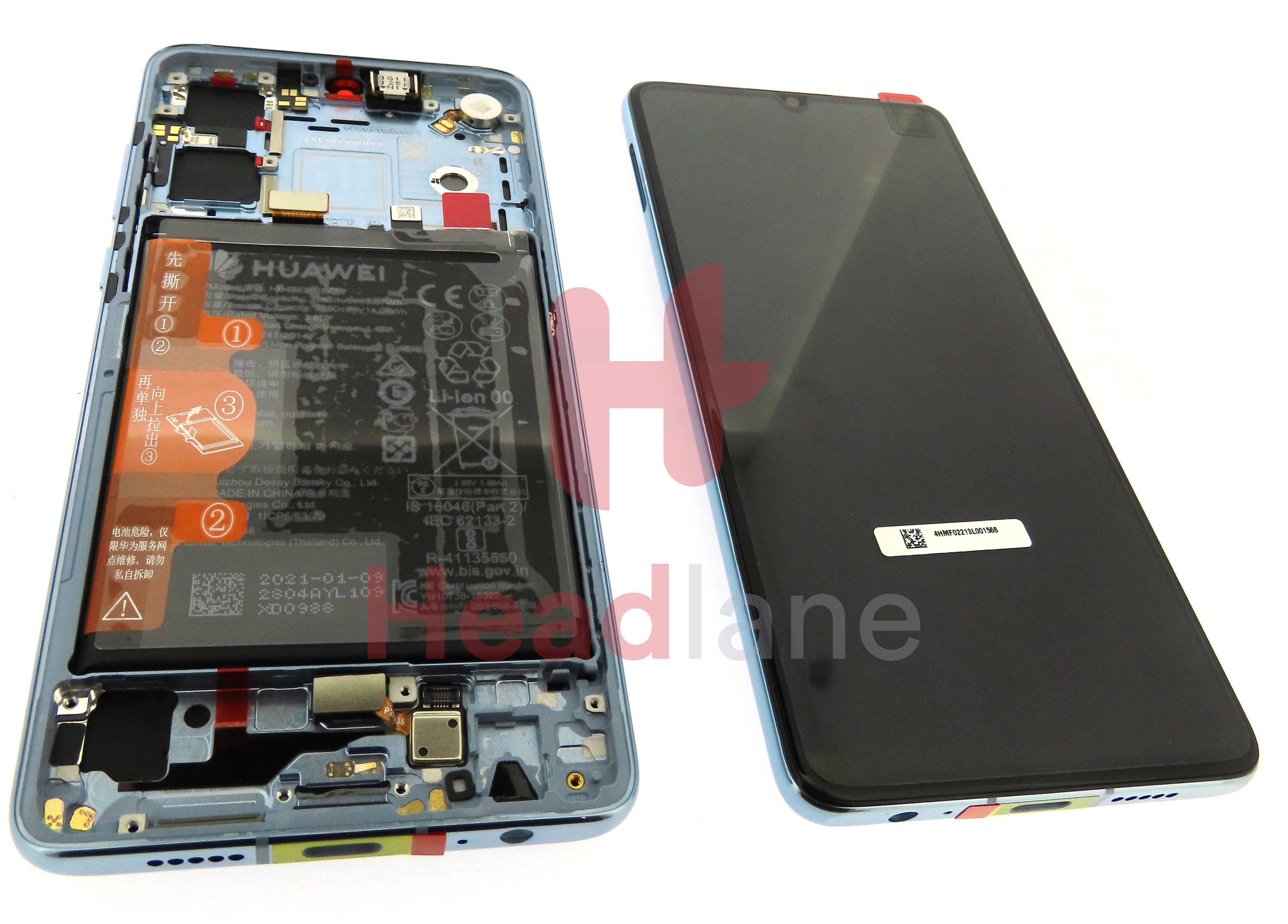 Huawei P30 LCD Display / Screen + Touch + Battery Assembly - Breathing Crystal (New Version)