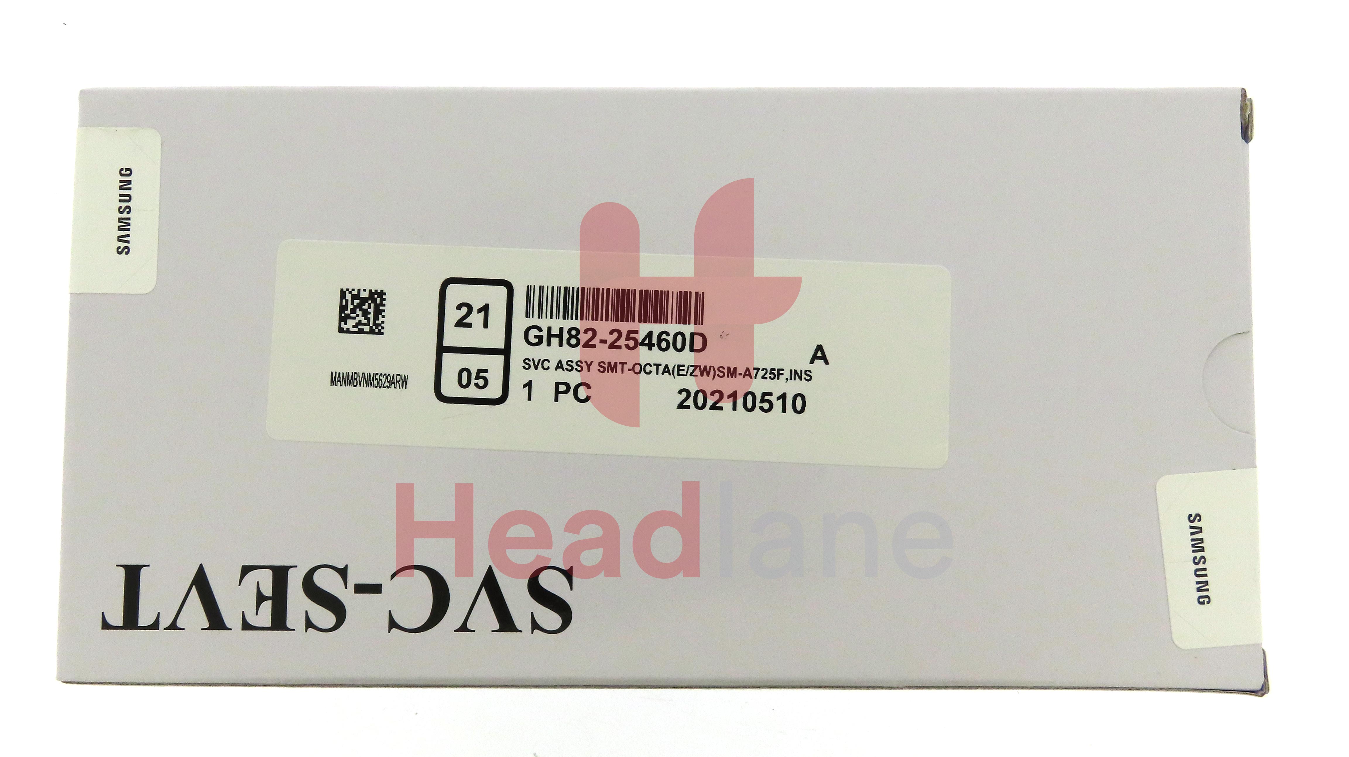 Samsung SM-A725 Galaxy A72 4G LCD Display / Screen + Touch - White