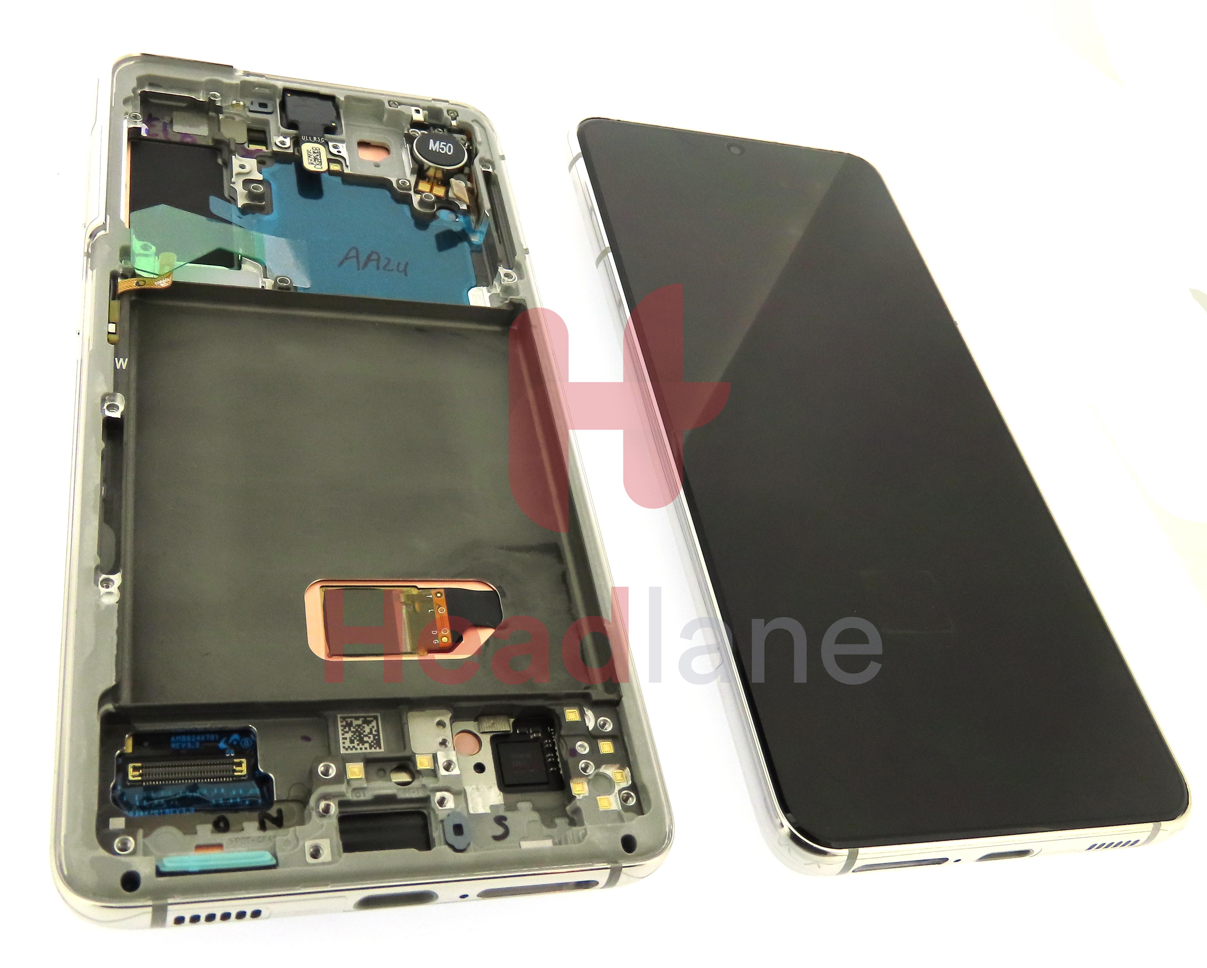 Samsung SM-G991 Galaxy S21 5G LCD Display / Screen + Touch - Phantom White